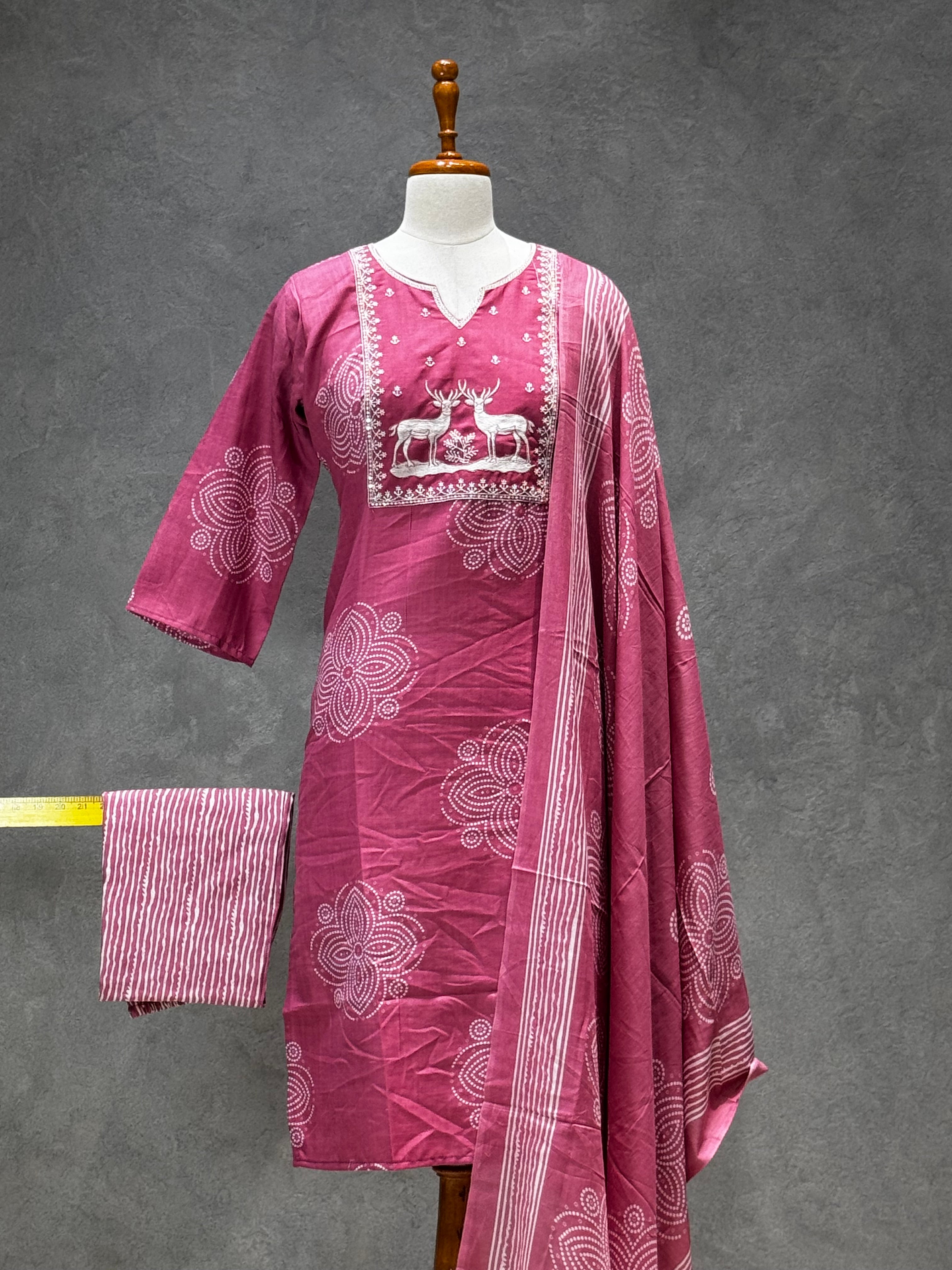 COTTON SALWAR SETS 1.8