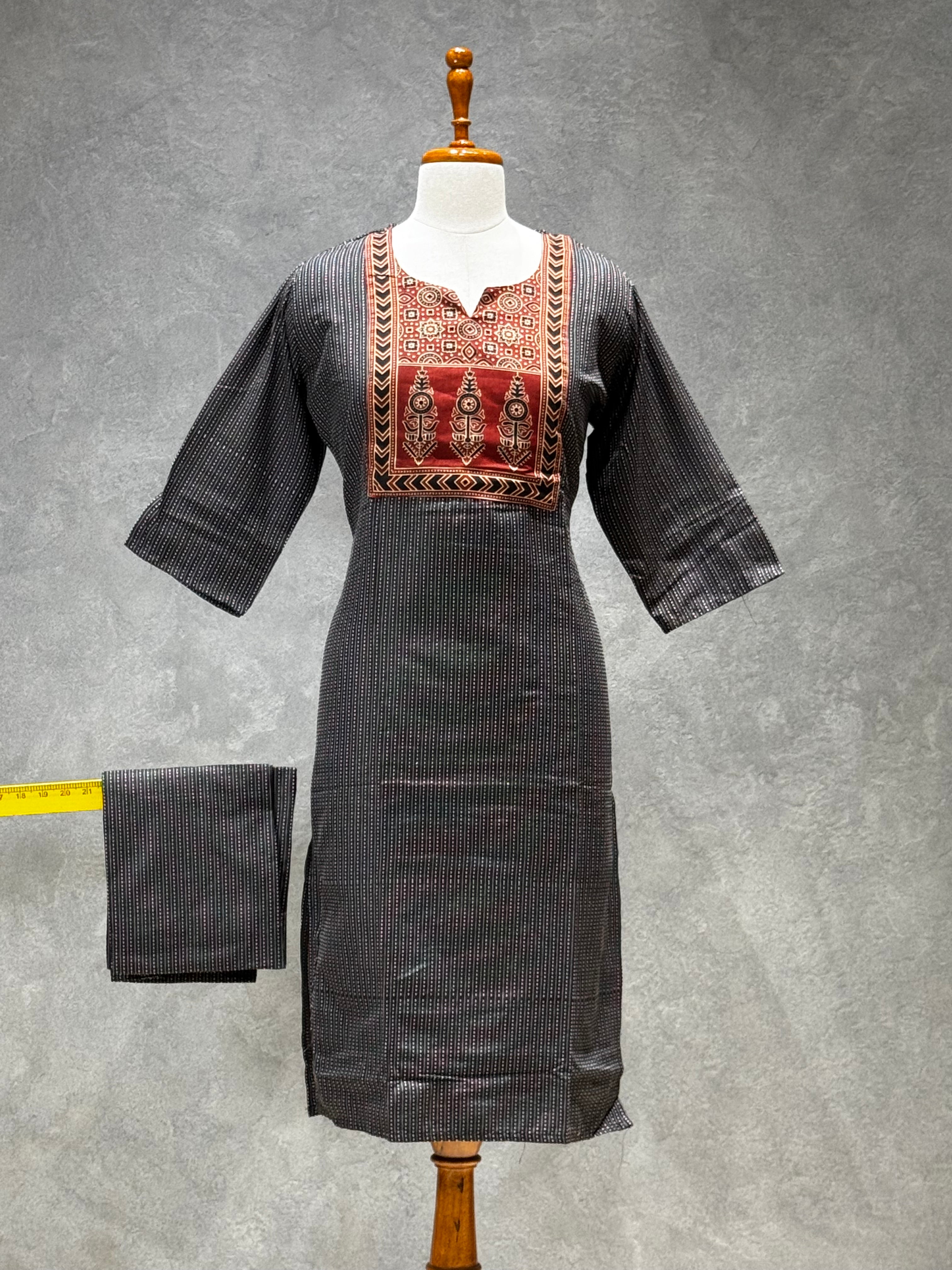KURTHI SETS - 4.0 GREY