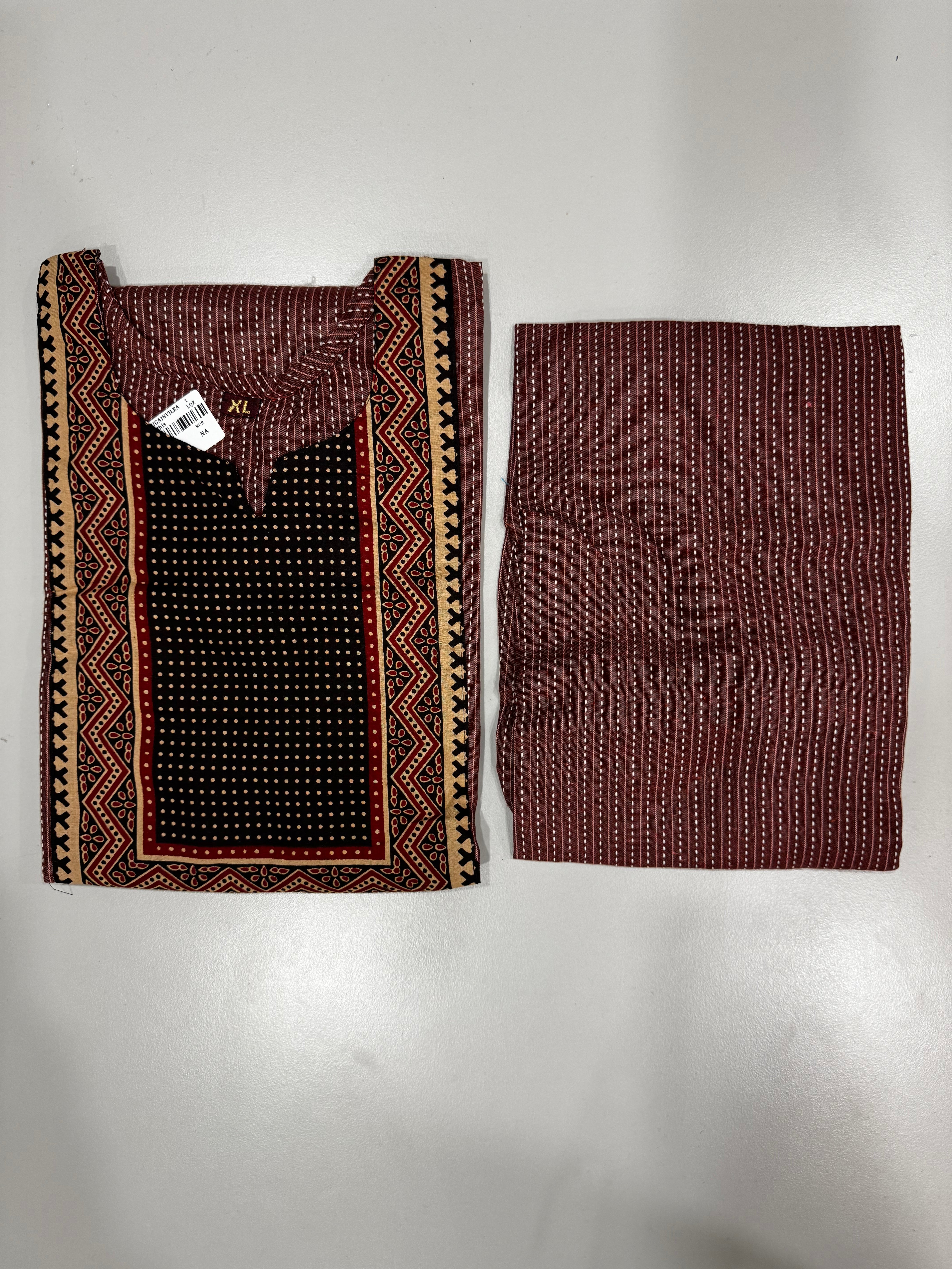 KURTHI SETS - 4.13 BROWN