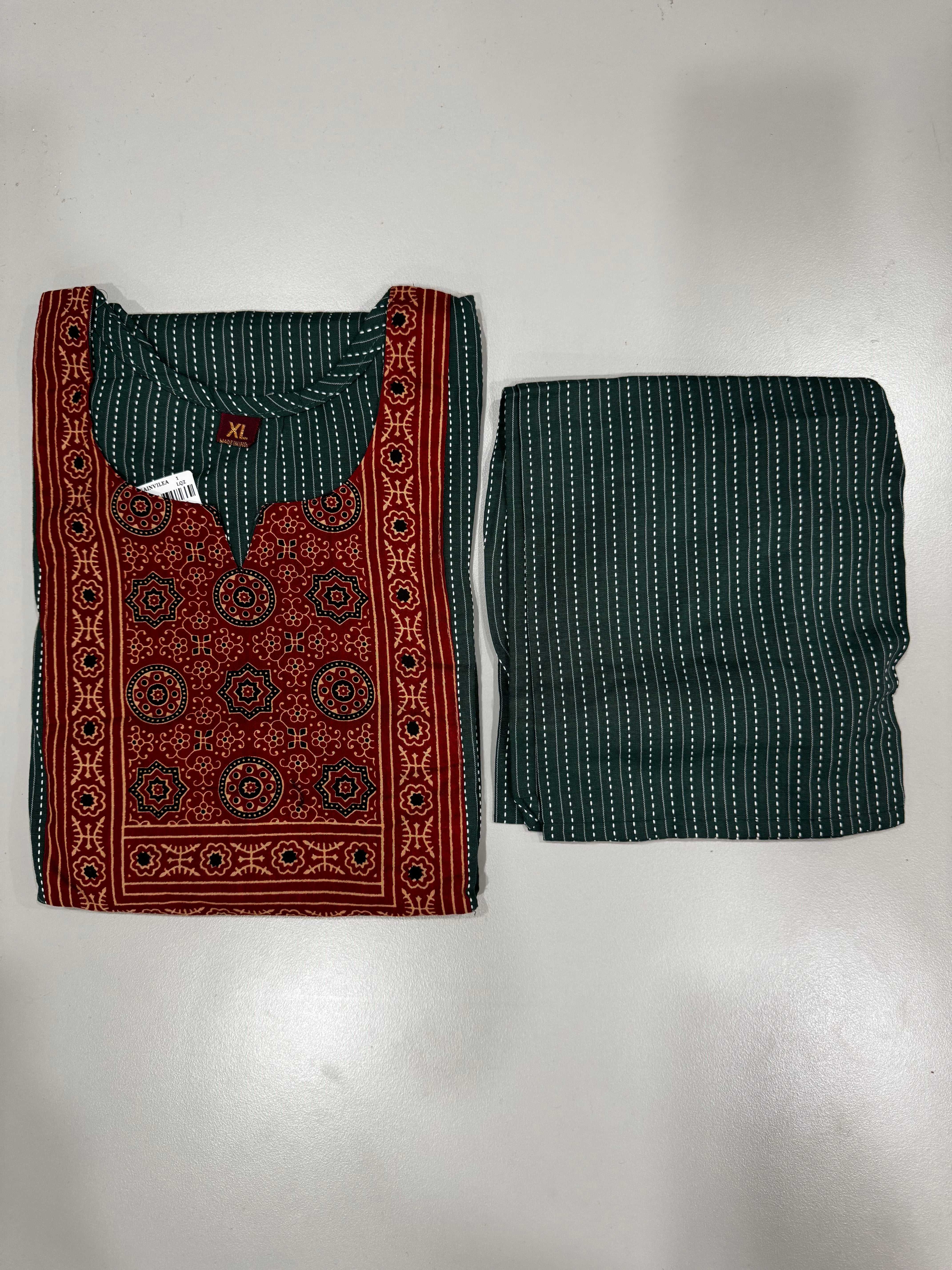 KURTHI SETS - 4.17 GREEN
