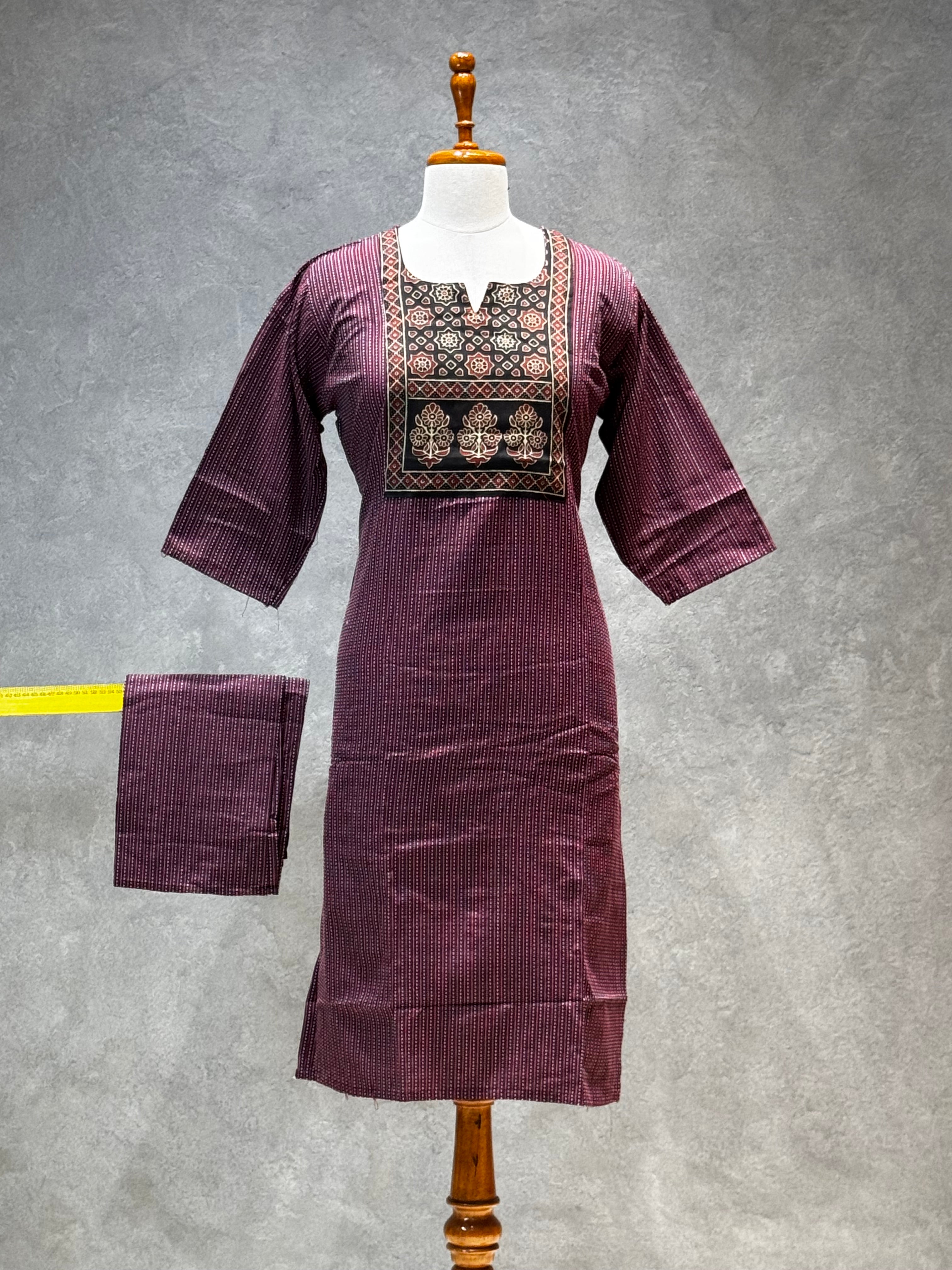 KURTHI SETS - 4.7 ONION PINK