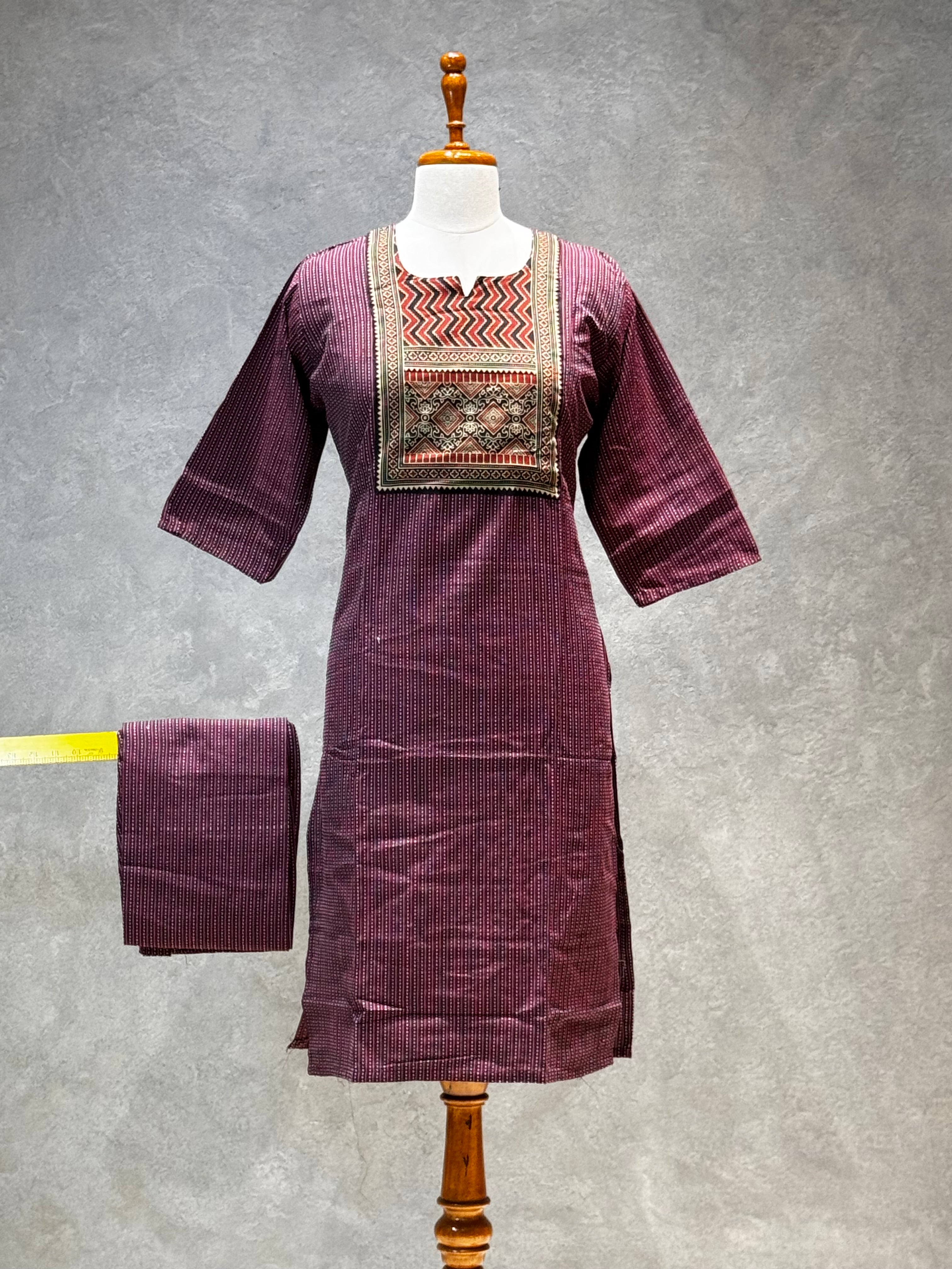 KURTHI SETS - 4.9 ONION PINK