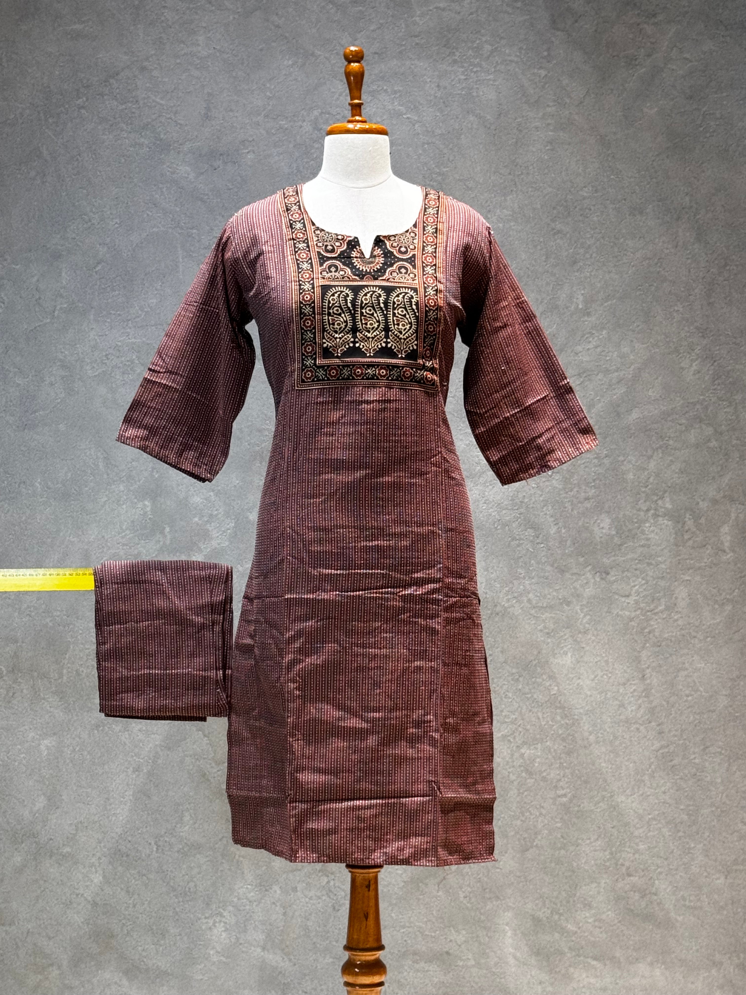 KURTHI SETS - 4.19 BROWN