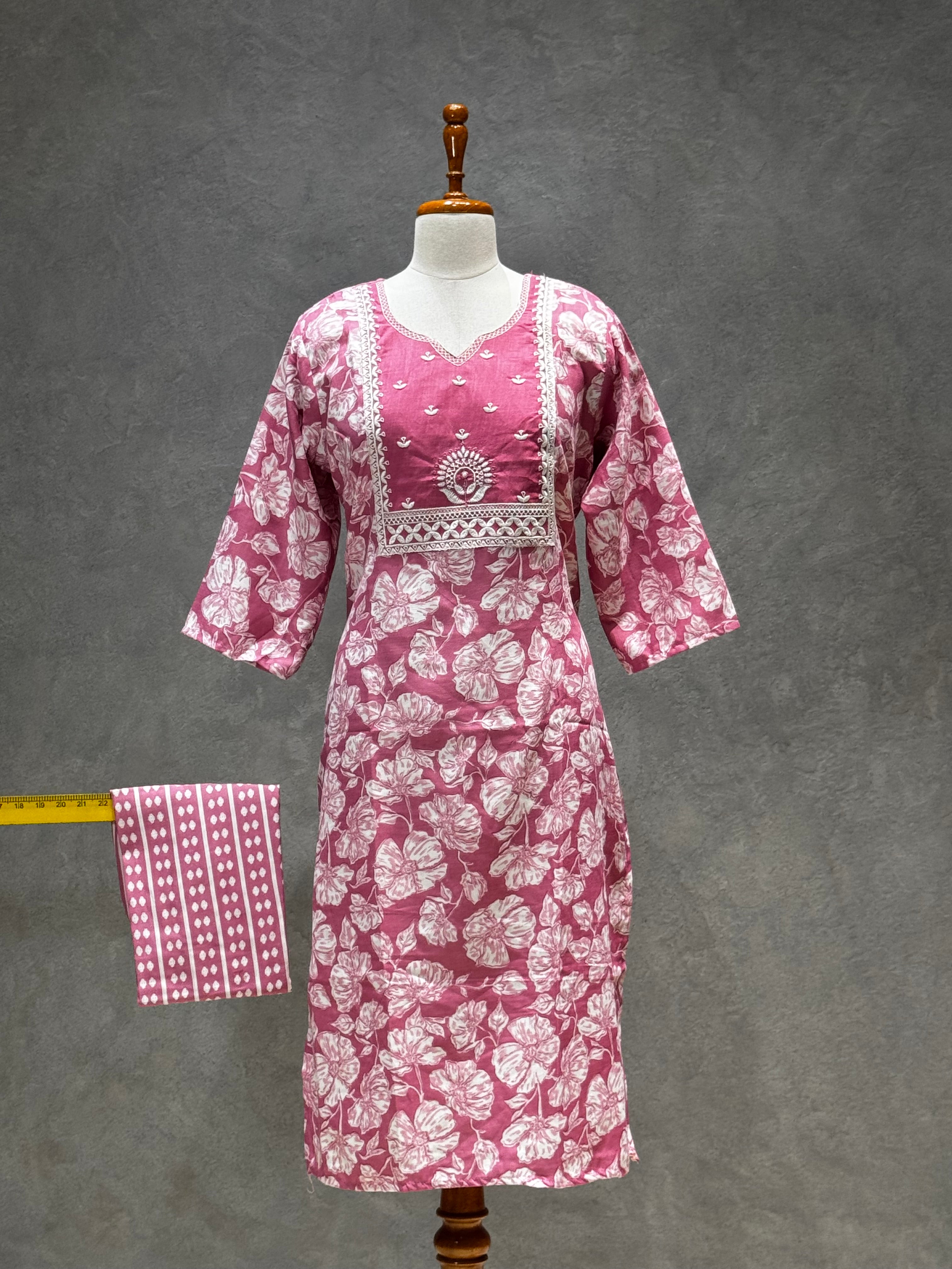 SALWAR SET PINK