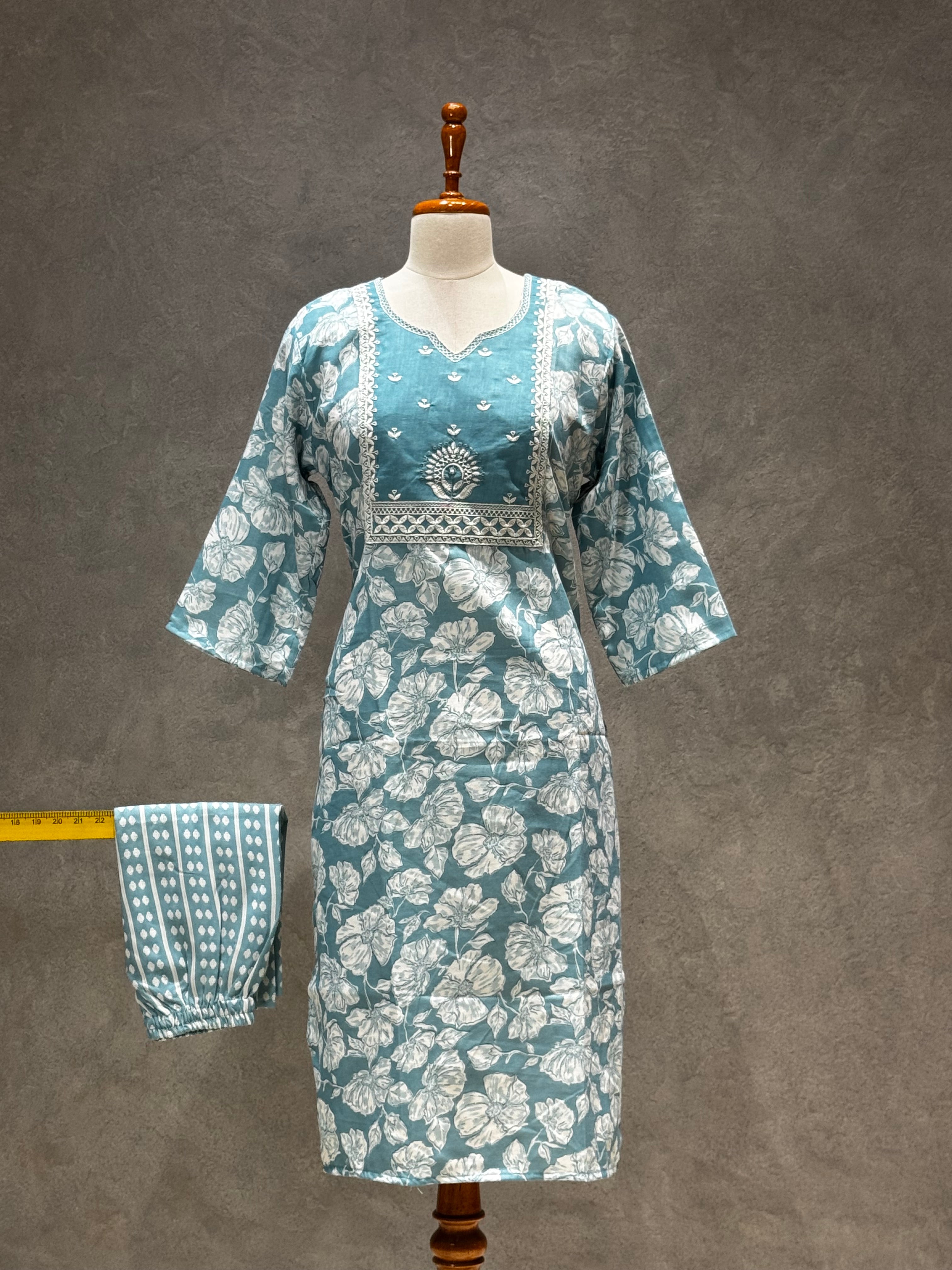 SALWAR SET BLUE