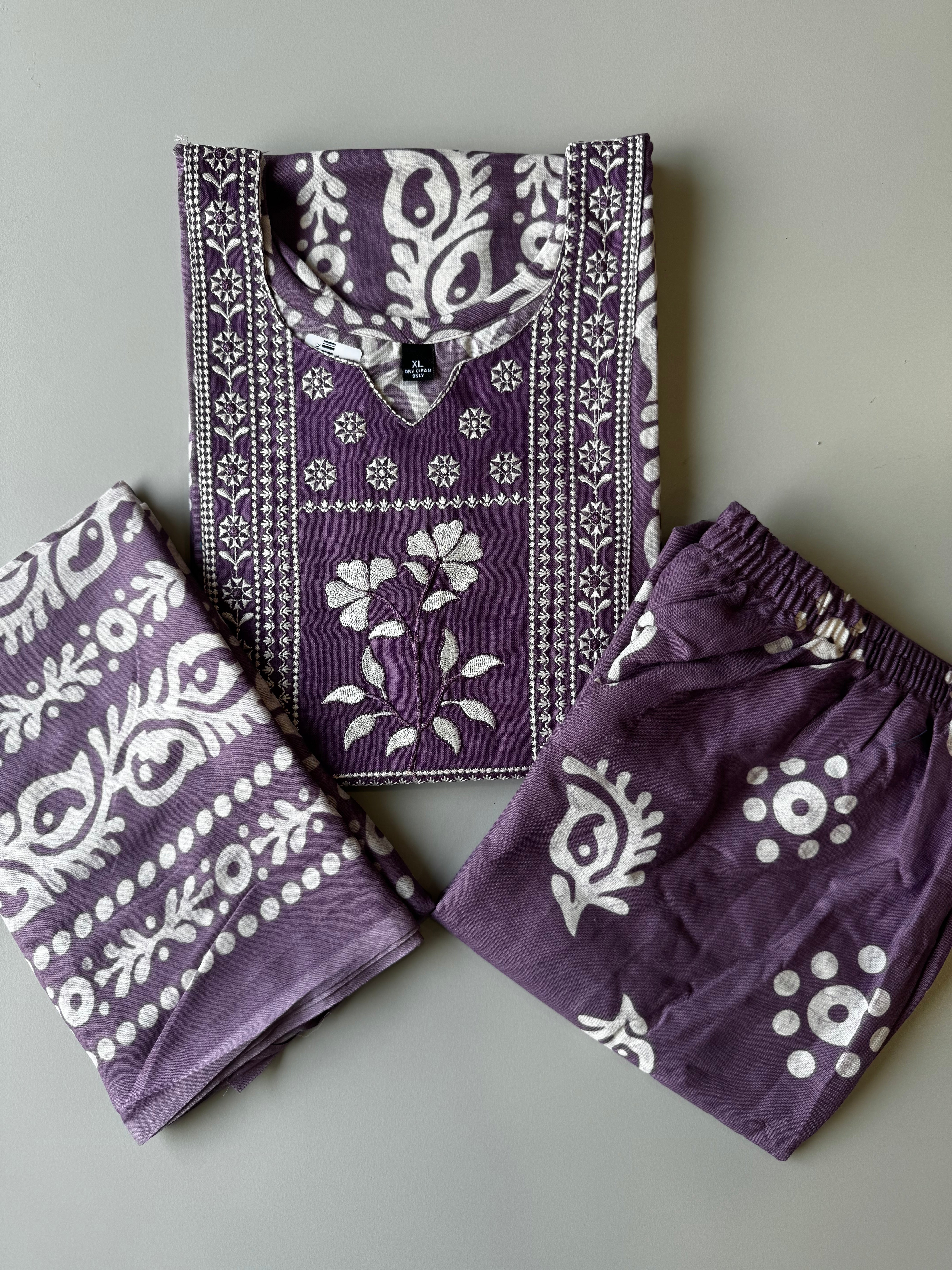 SALWAR SET - PURPLE