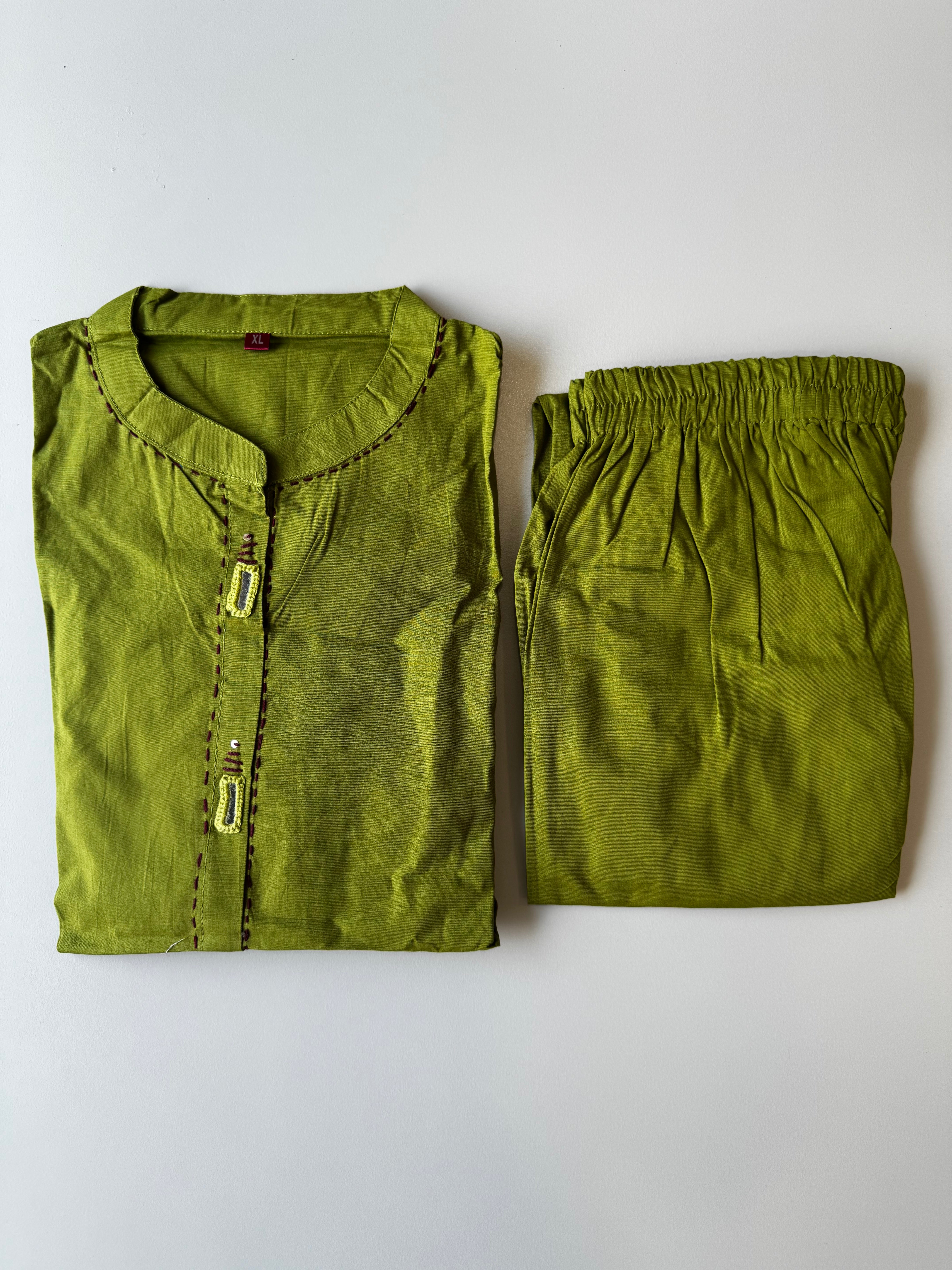KURTHI SET - GREEN