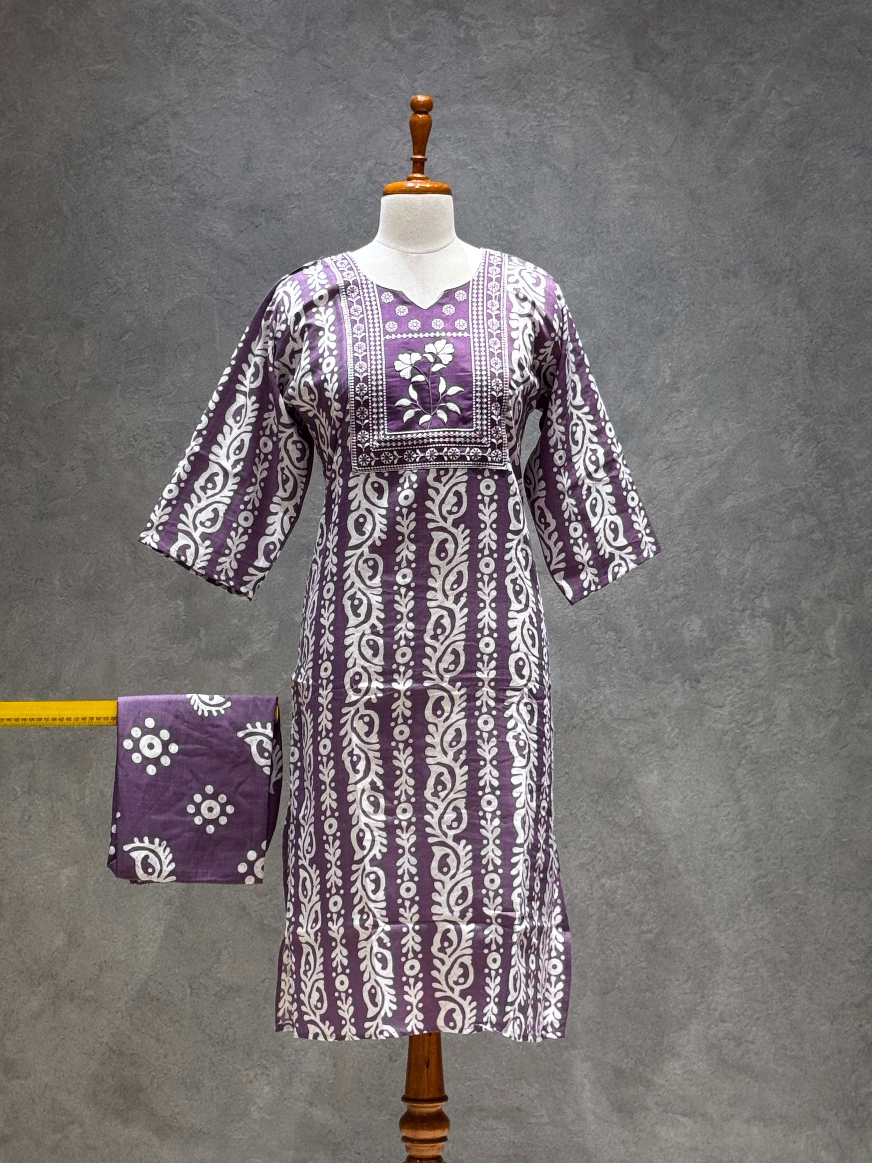 SALWAR SET - PURPLE