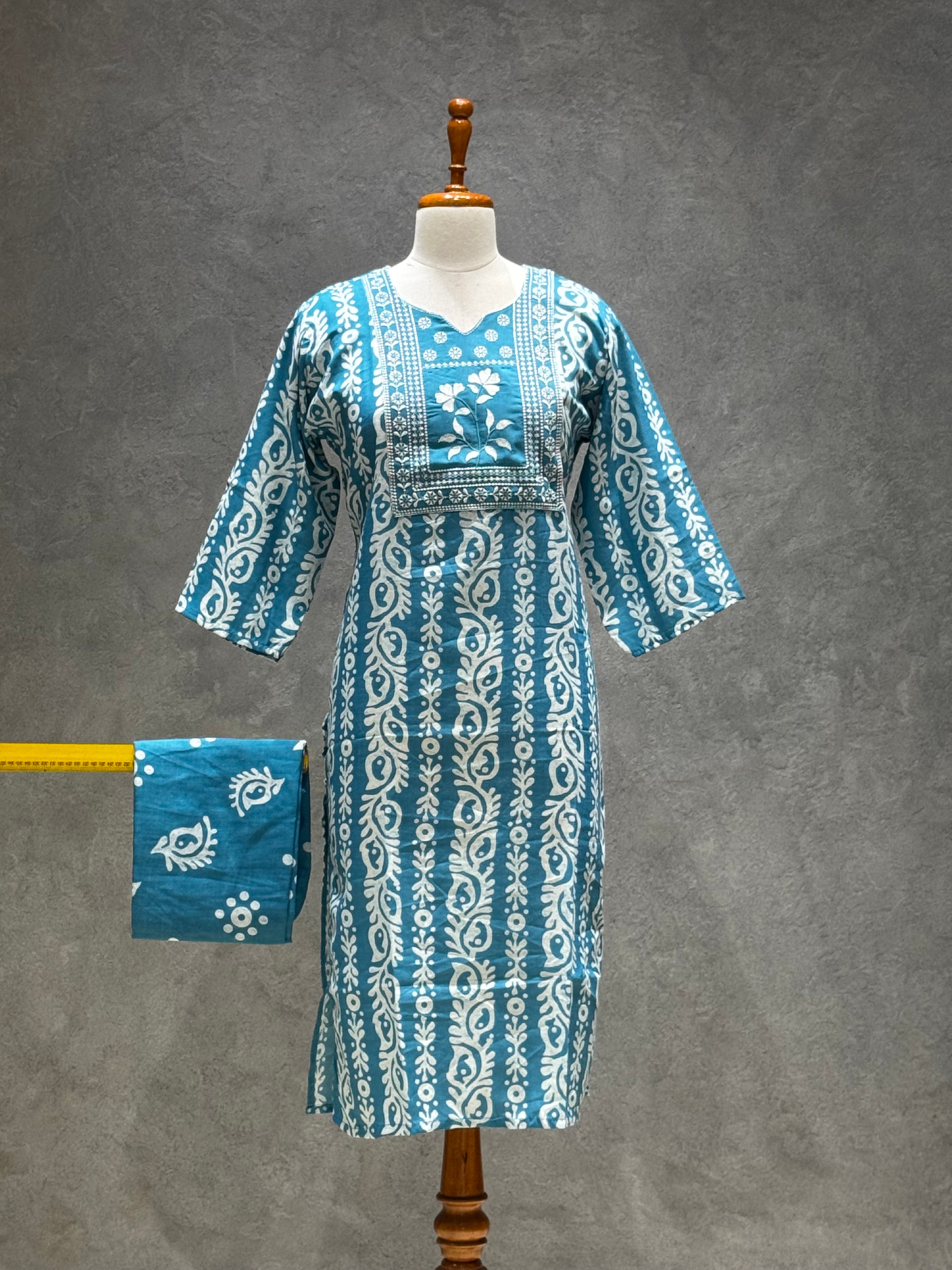 SALWAR SET - BLUE