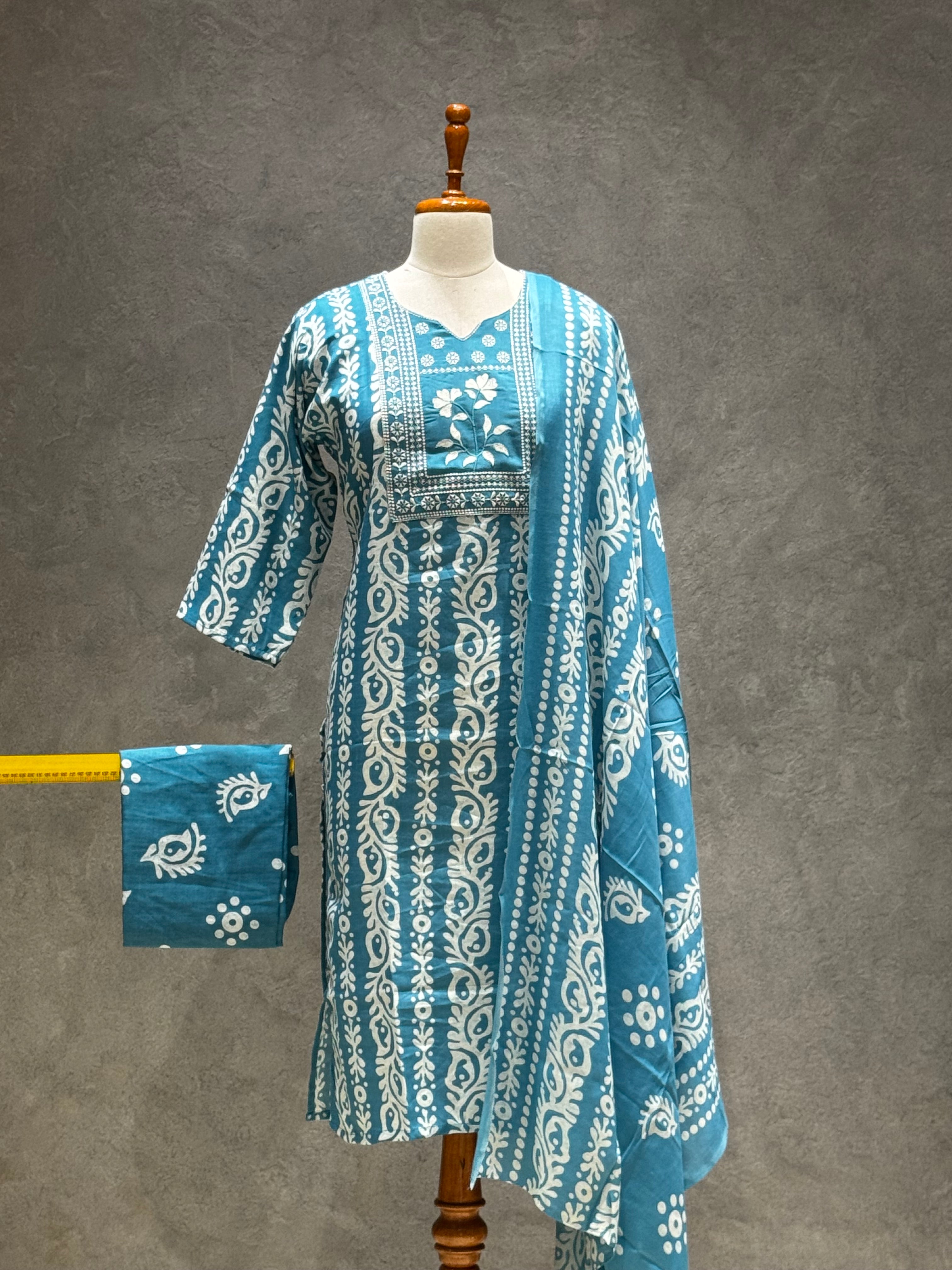 SALWAR SET - BLUE