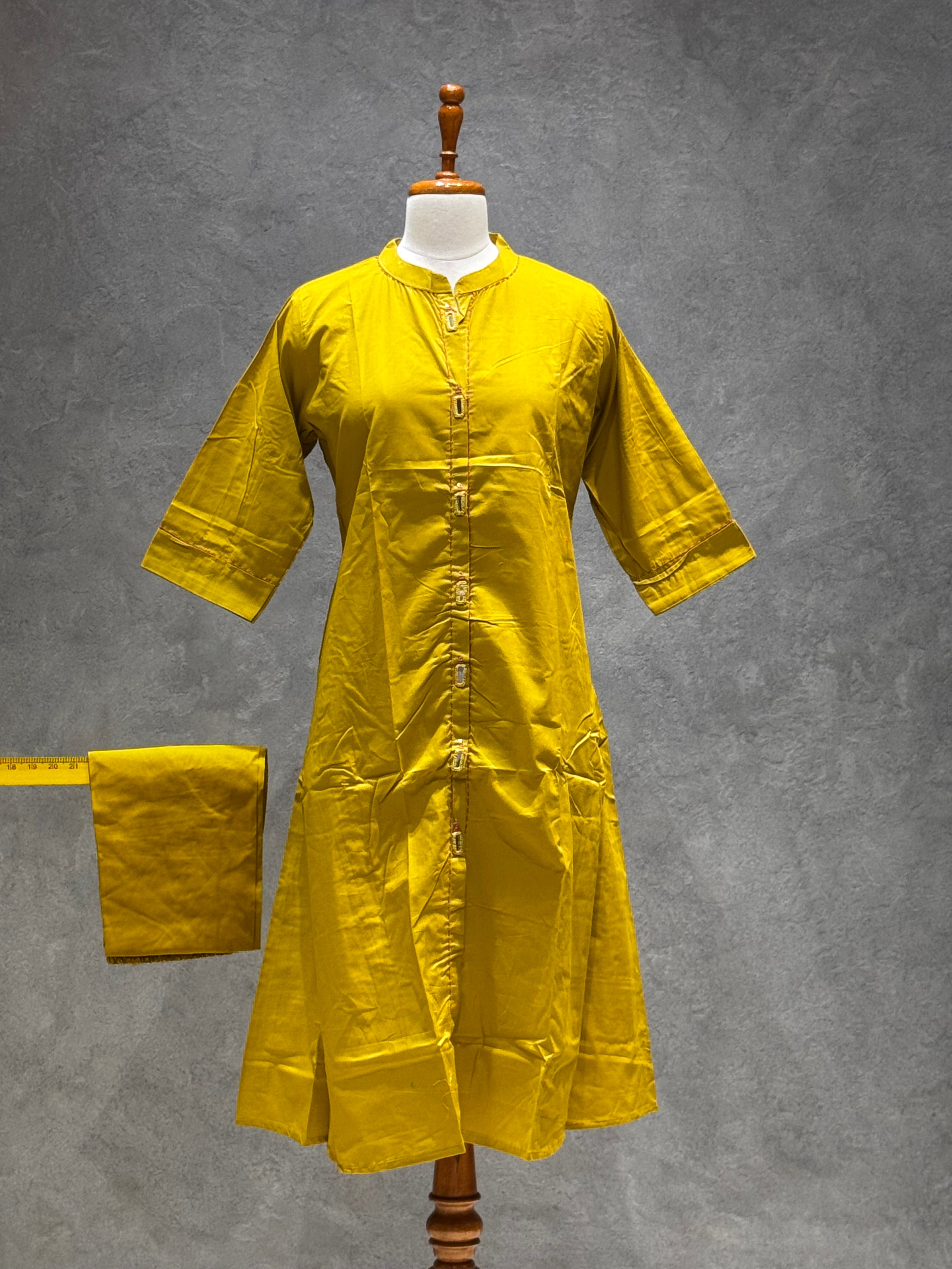 KURTHI SET - MUSTARD
