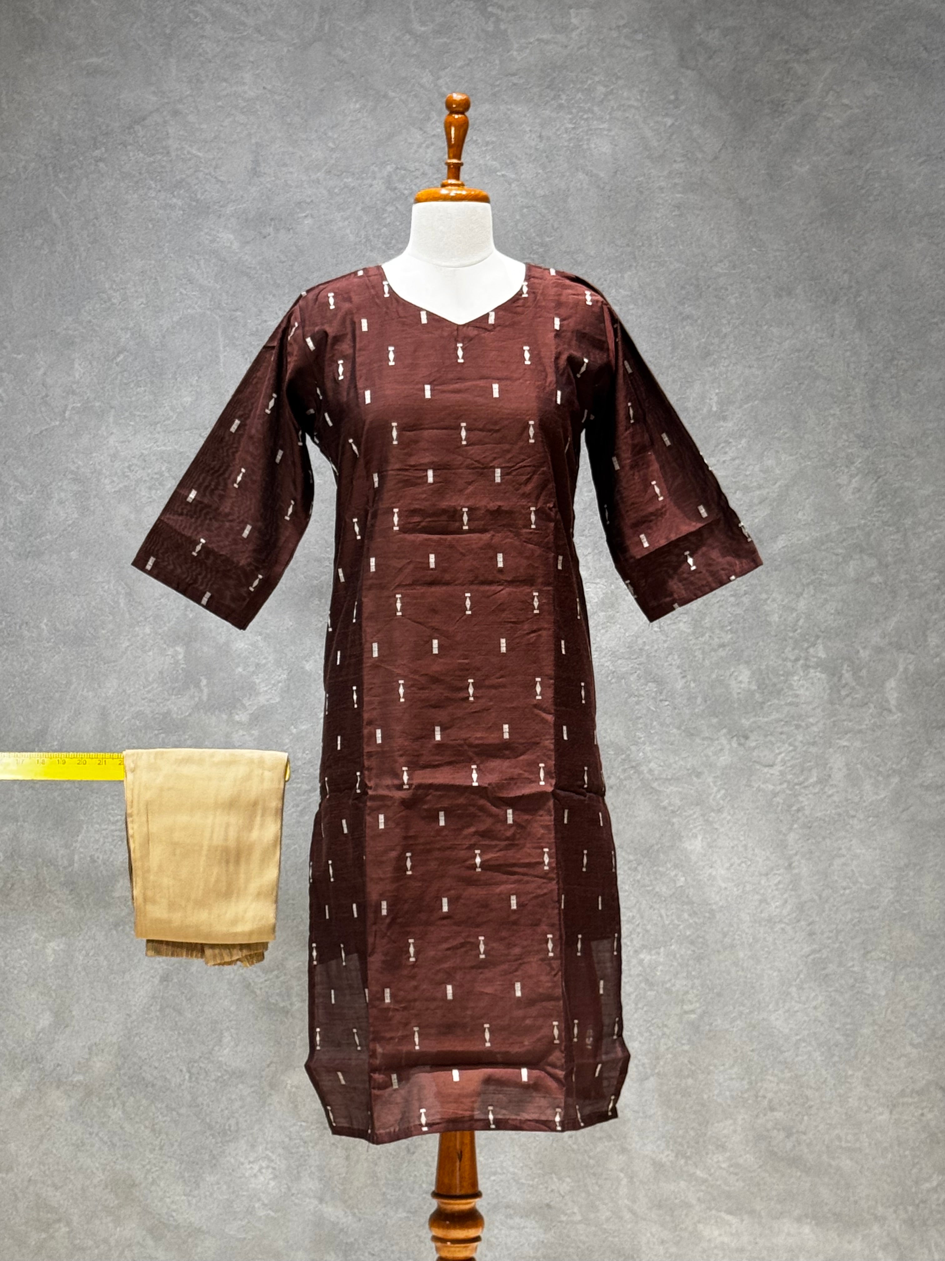 SALWAR SET - BROWN
