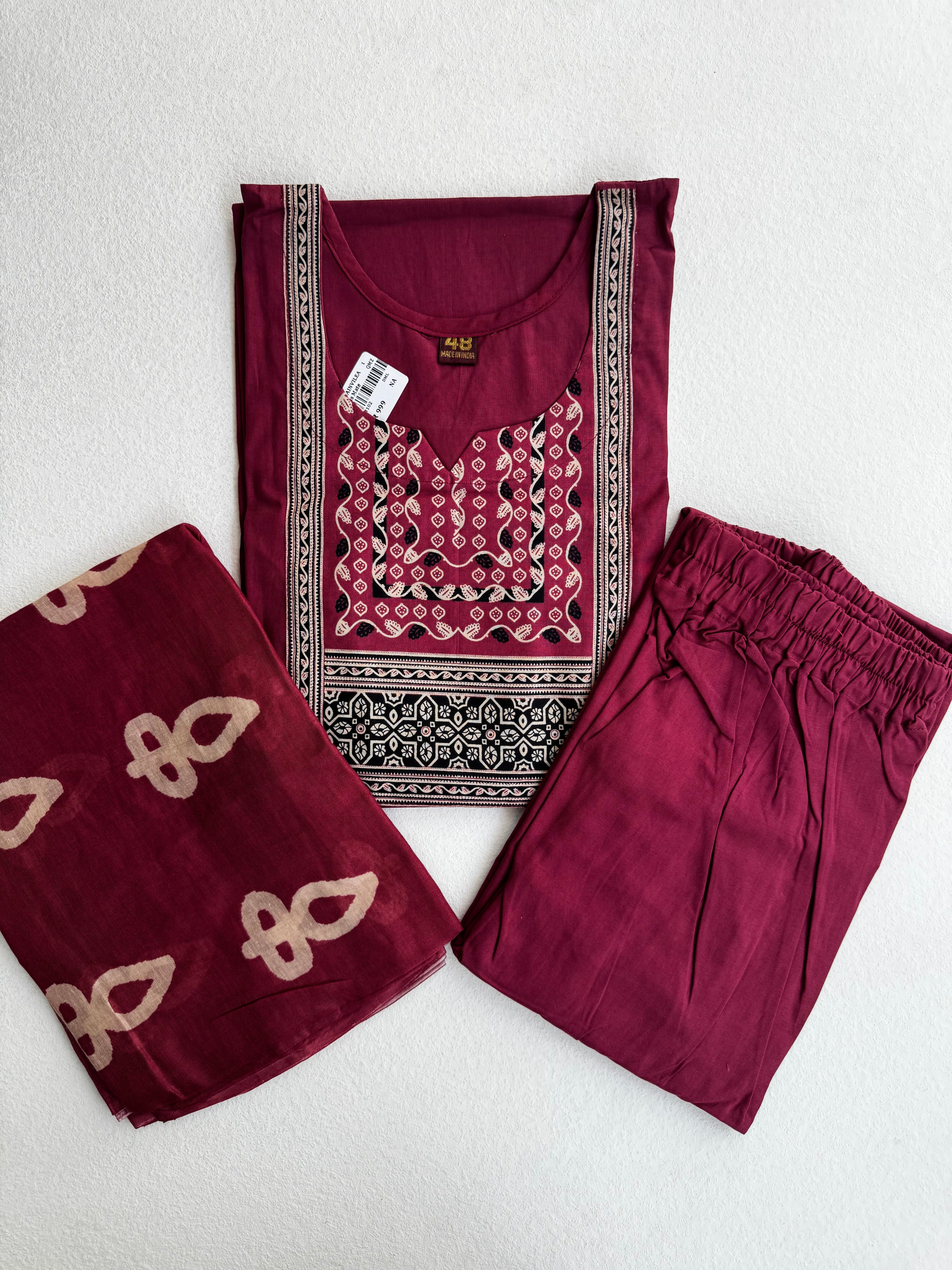 DHABU COTTON SET 0.15