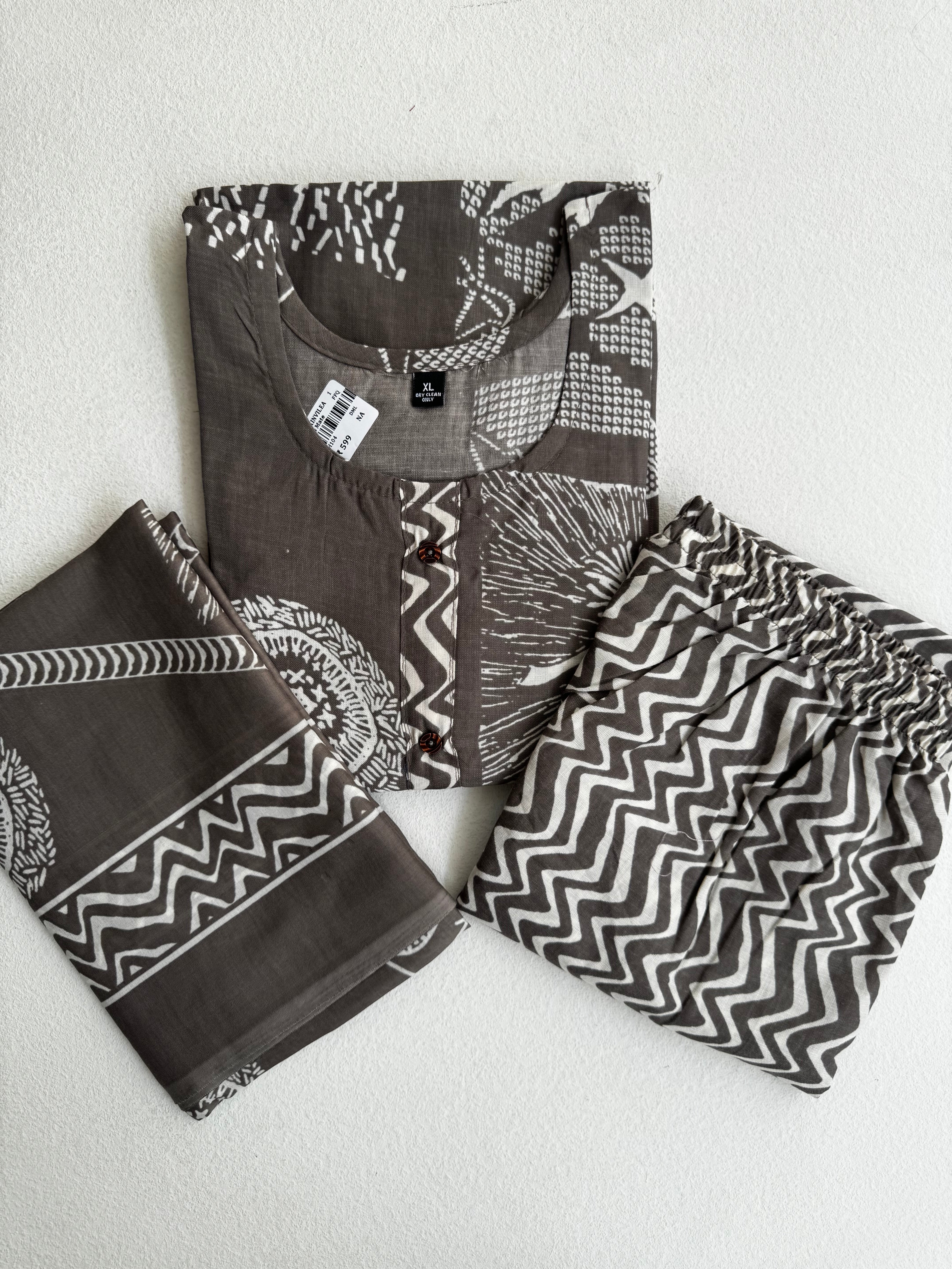 SALWAR SET - GREY