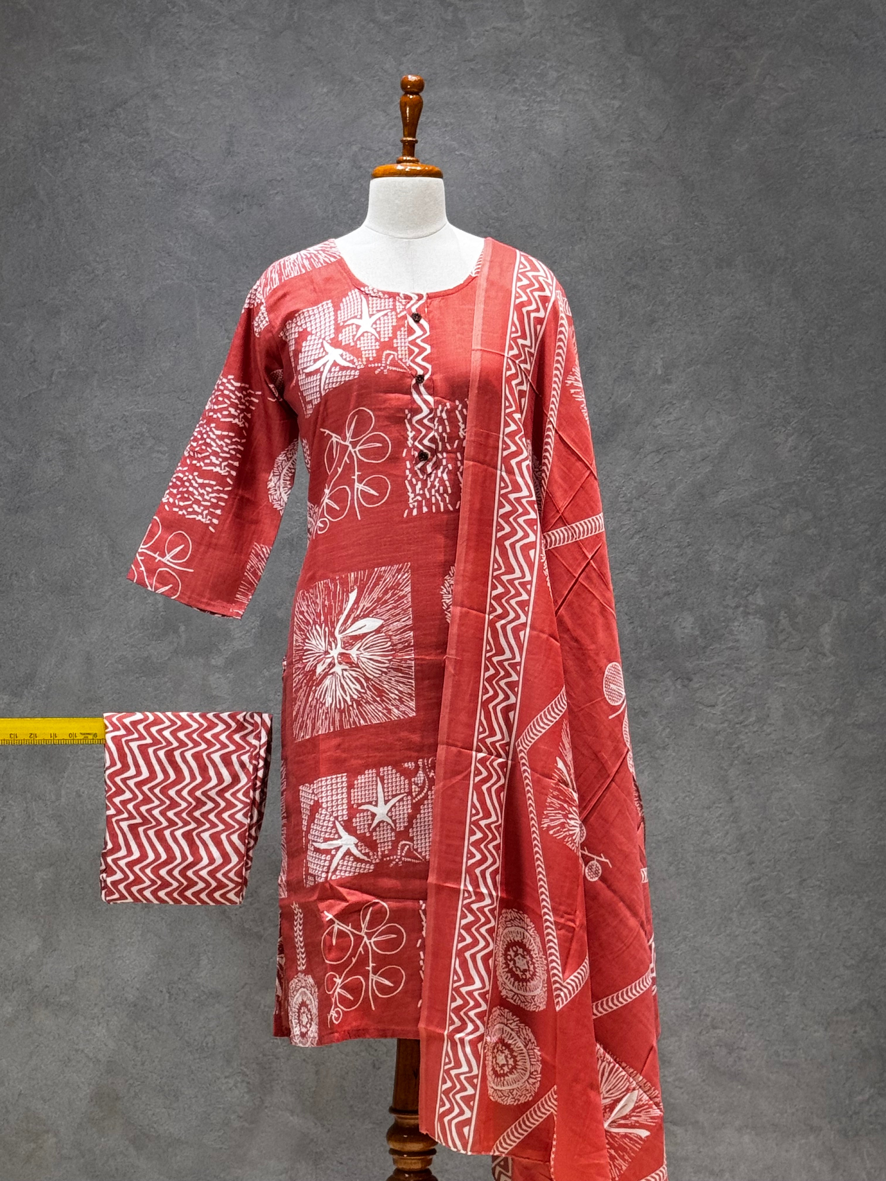SALWAR SET - PEACH