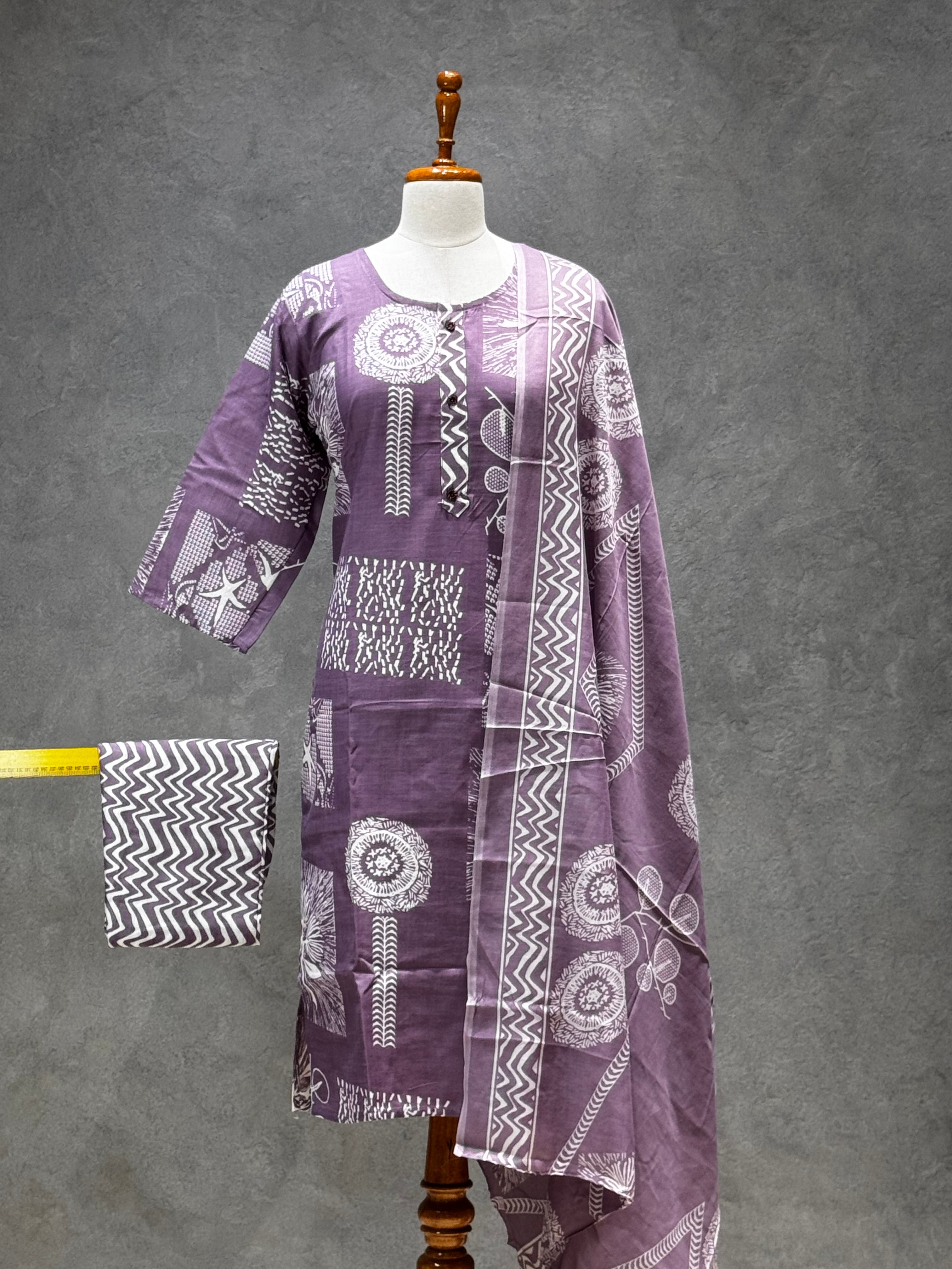 SALWAR SET - PURPLE