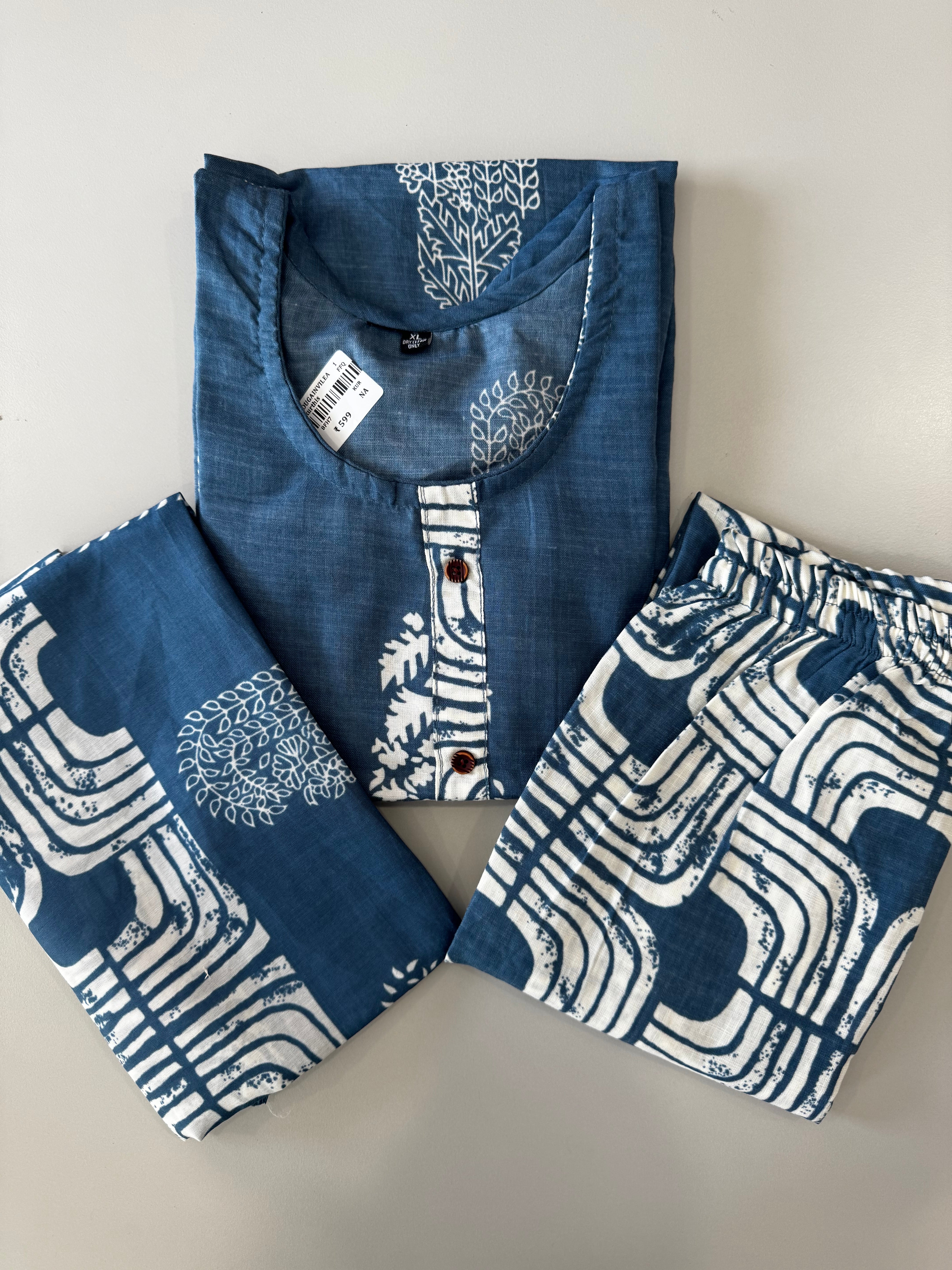 SALWAR SET - BLUE COLOUR