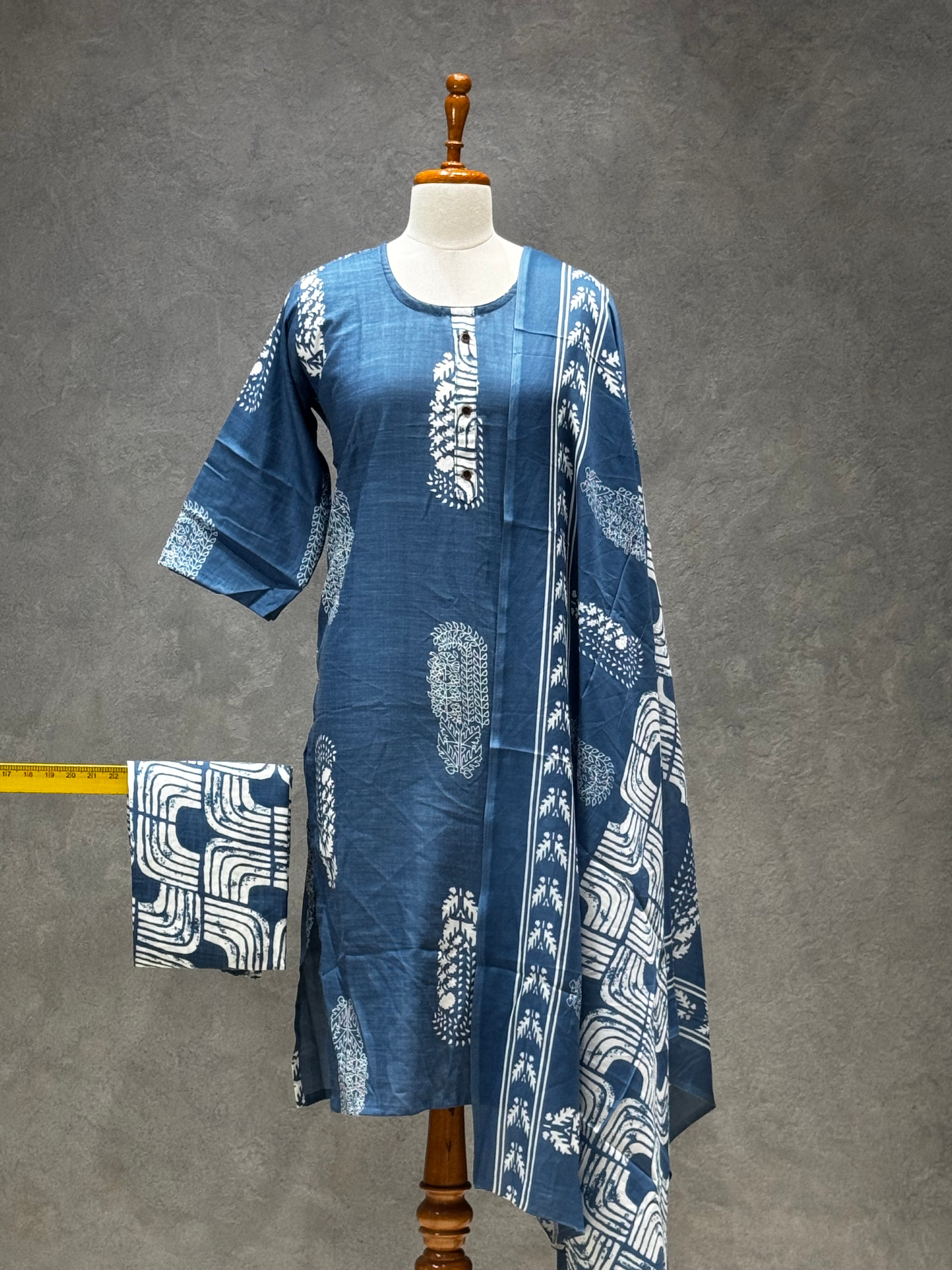 SALWAR SET - BLUE COLOUR