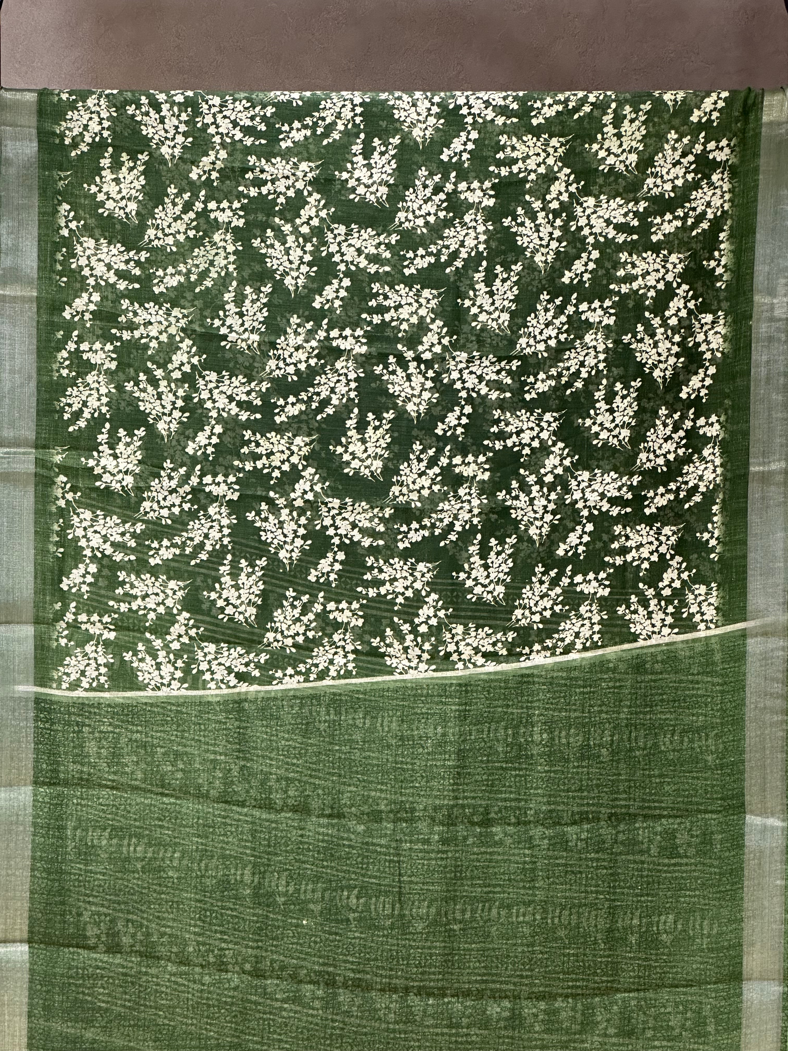 SEMI LINEN SAREE - 6224