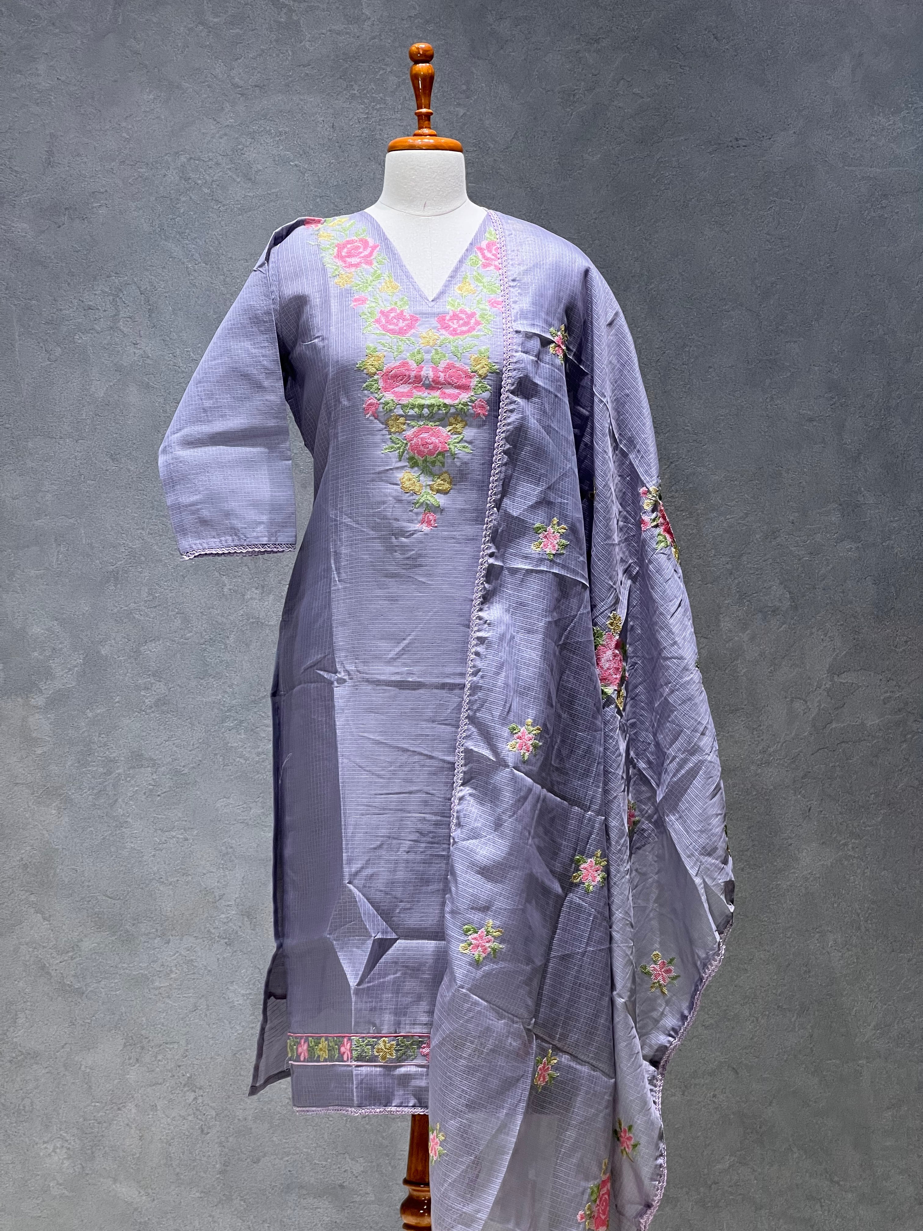 KOTA SALWAR SET - VIOLET