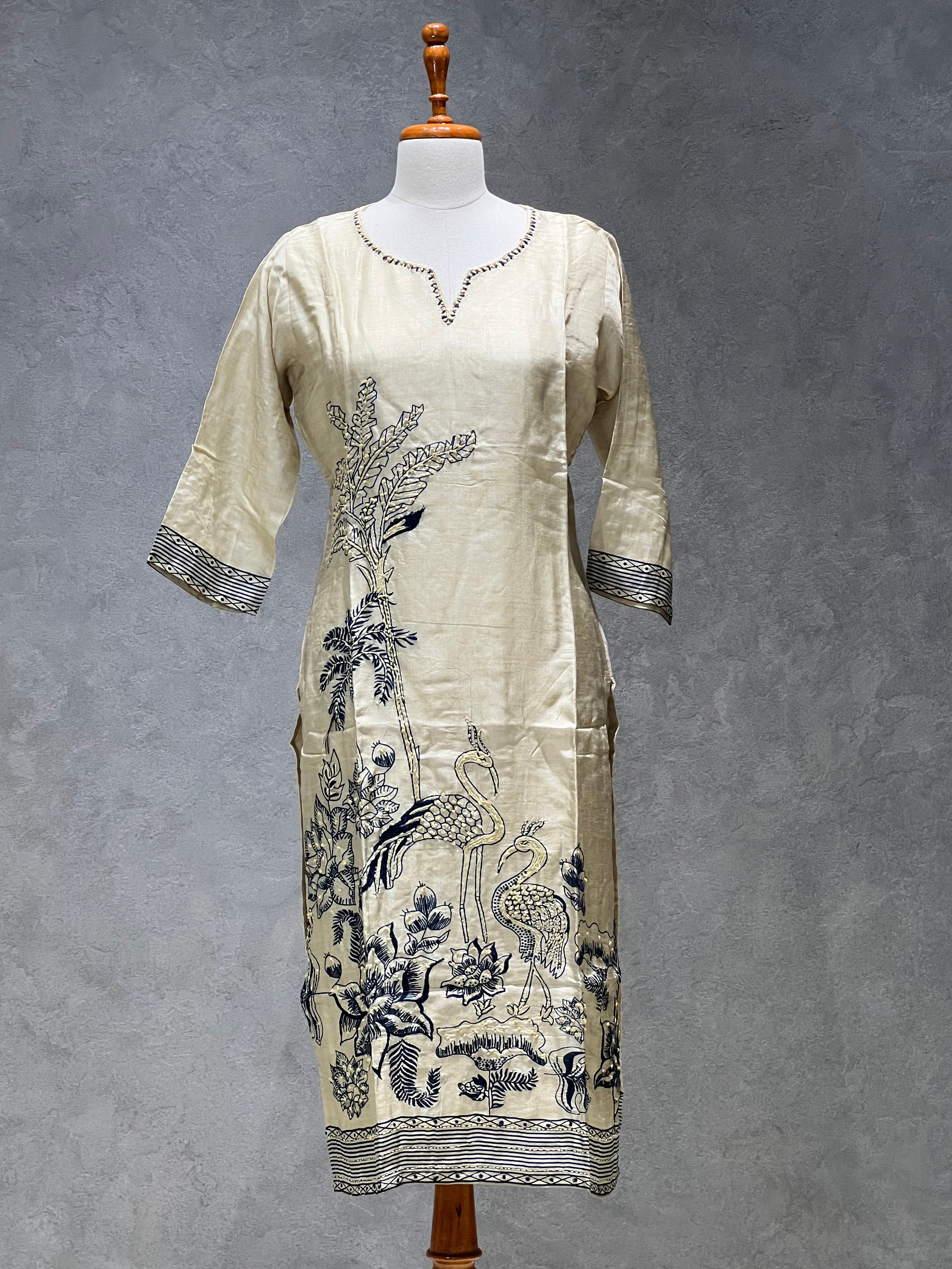 TUSSAR SALWAR - SWAN