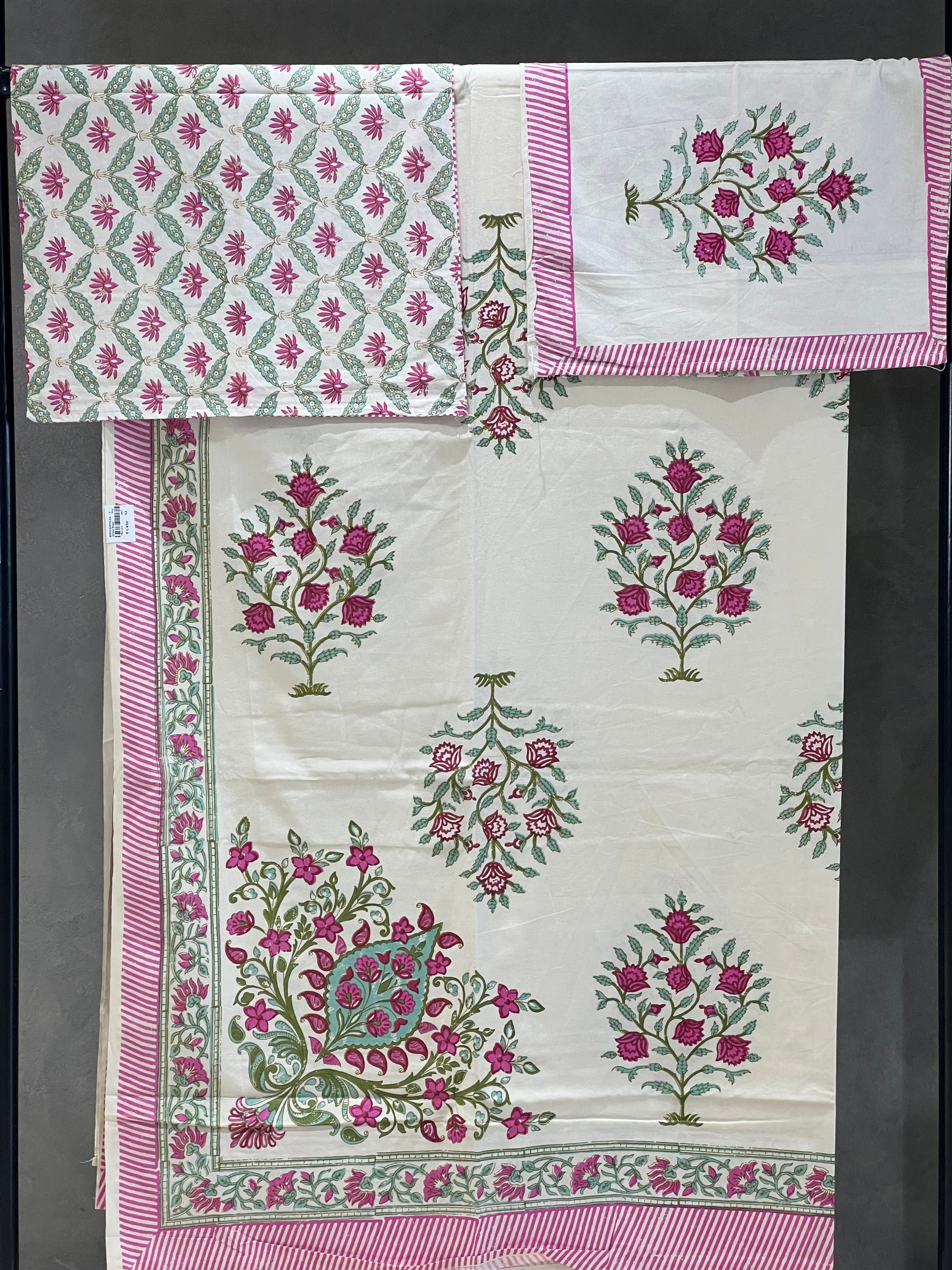 JAIPUR HAND BLOCK PRINTED BEDSPREADS-0.48