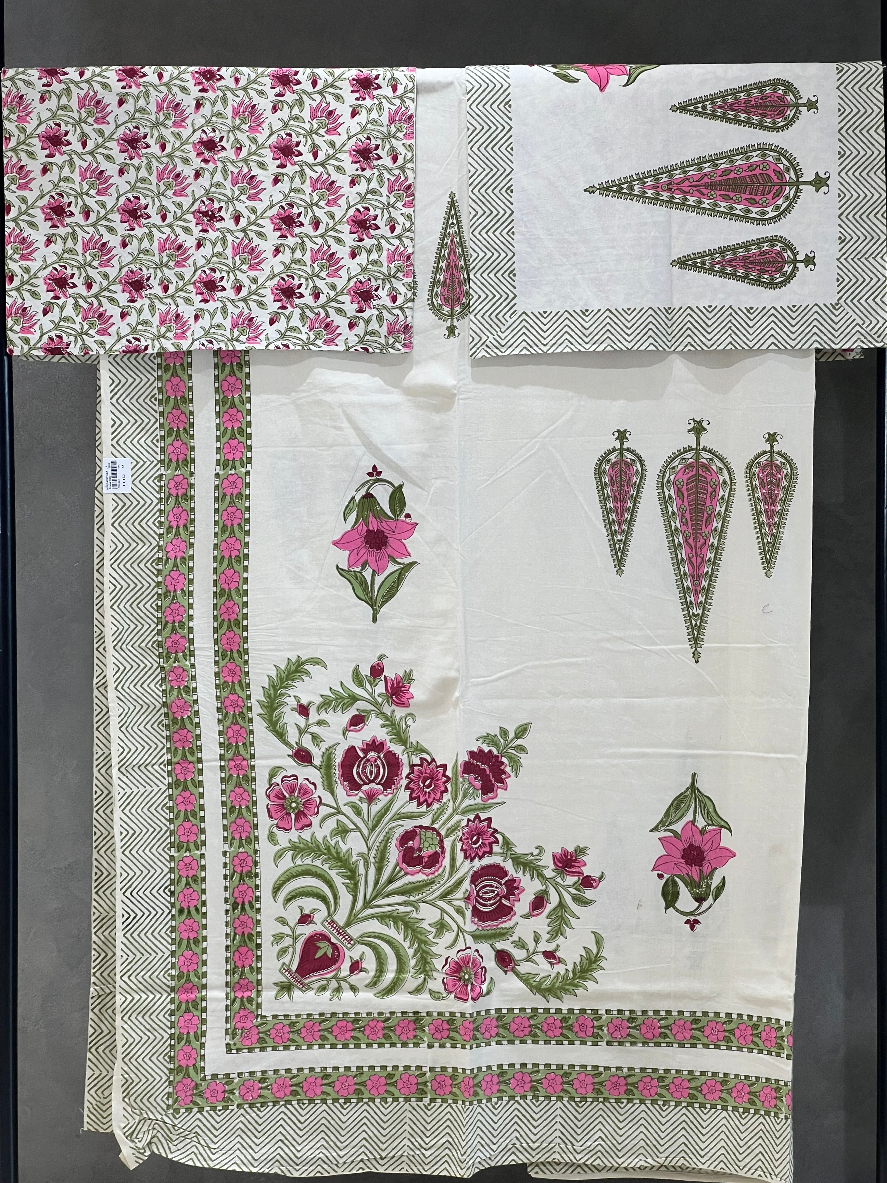 JAIPUR HAND BLOCK PRINTED BEDSPREADS-0.44