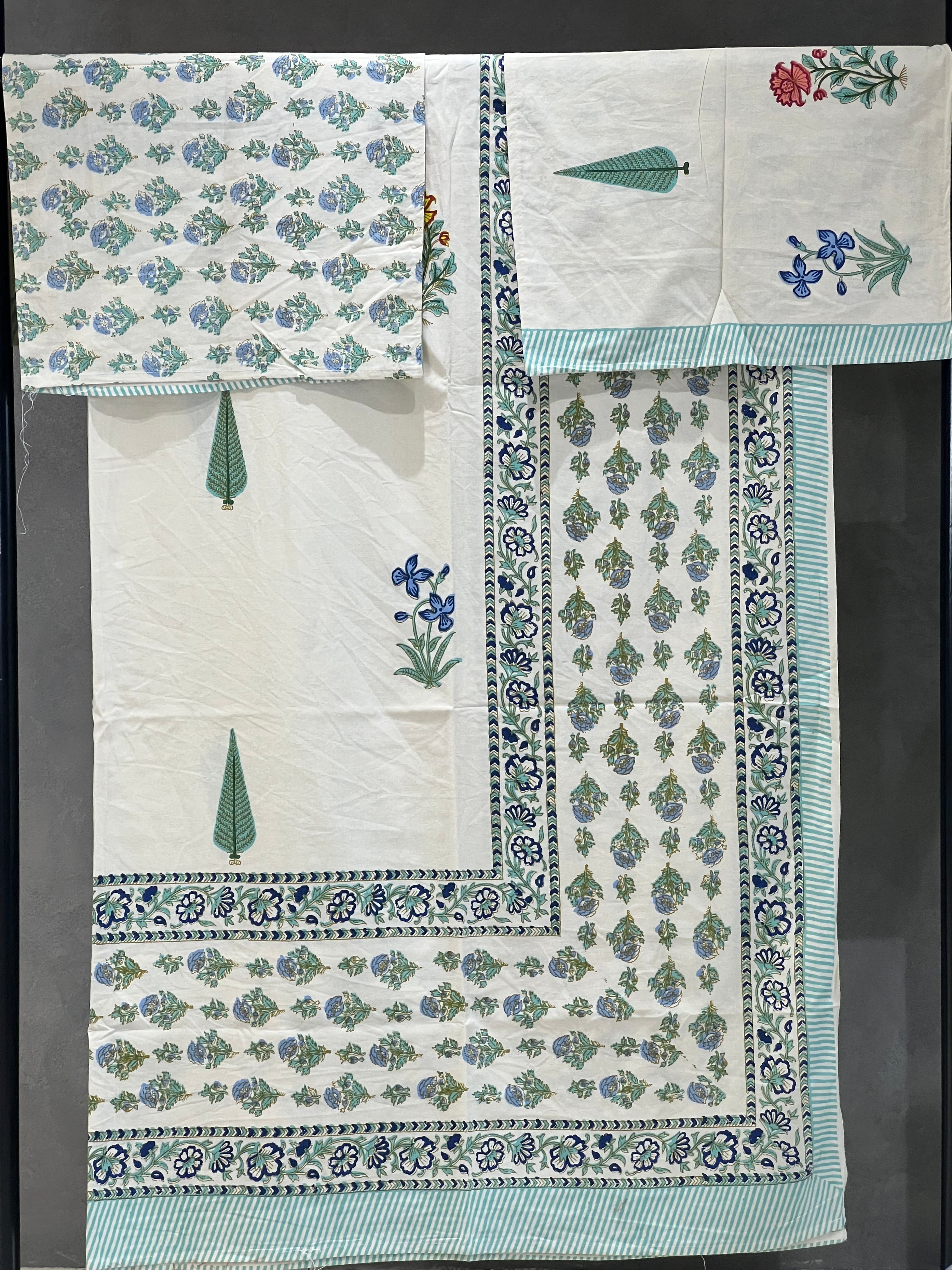 JAIPUR HAND BLOCK PRINTED BEDSPREADS-0.38