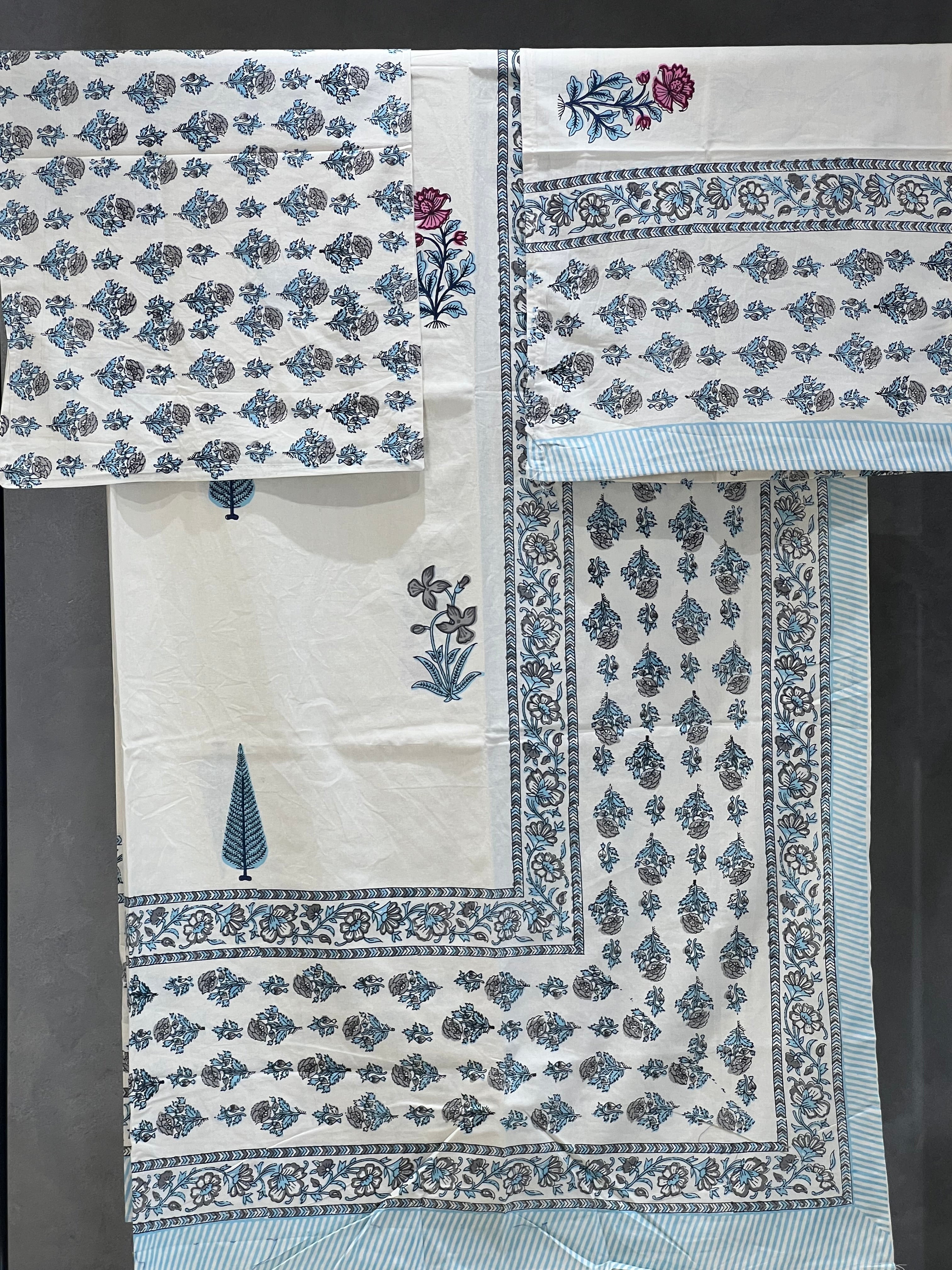 JAIPUR HAND BLOCK PRINTED BEDSPREADS-0.34