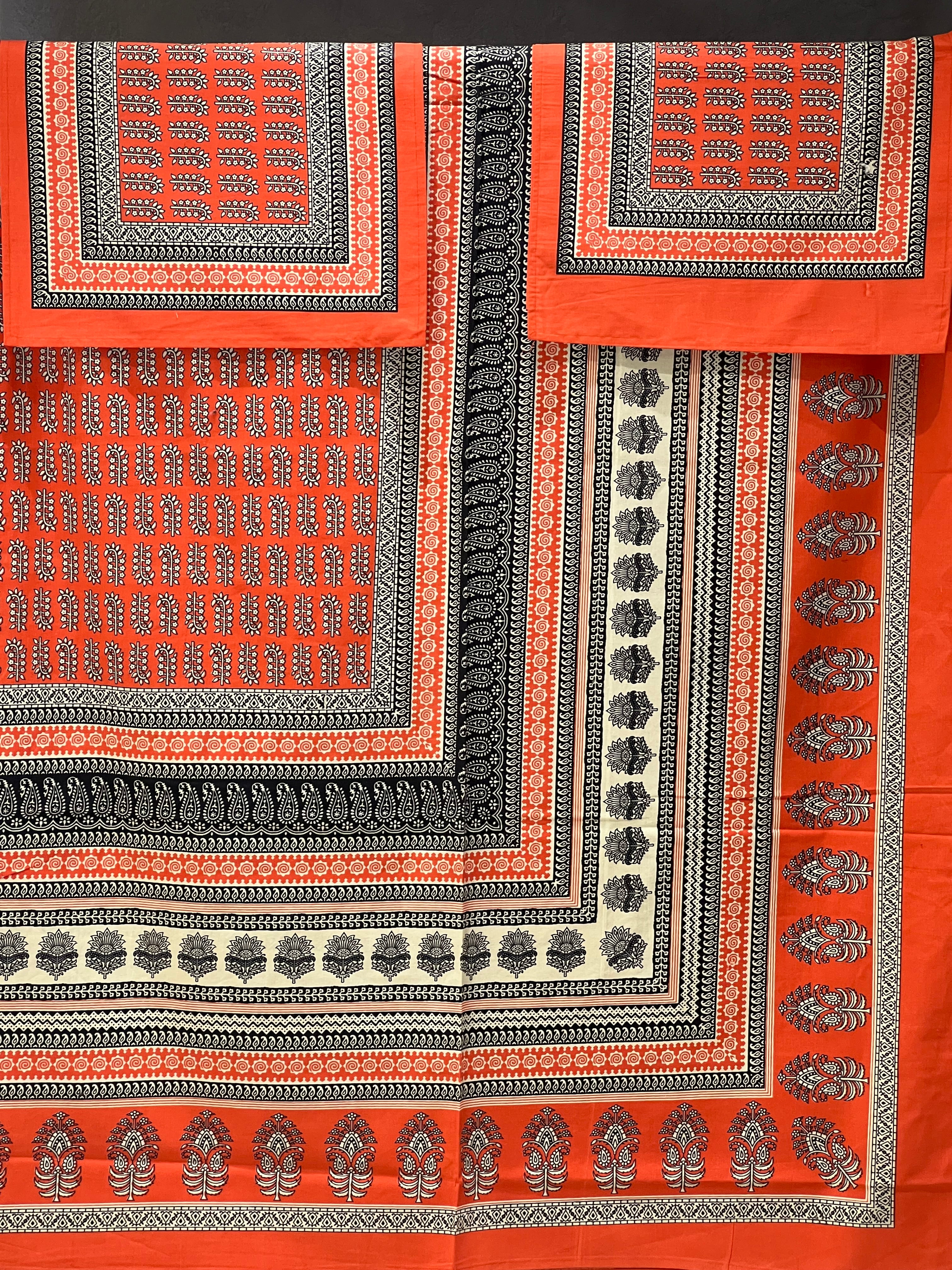 JAIPUR KALAMKARI PRINTED BEDSPREADS-1.23