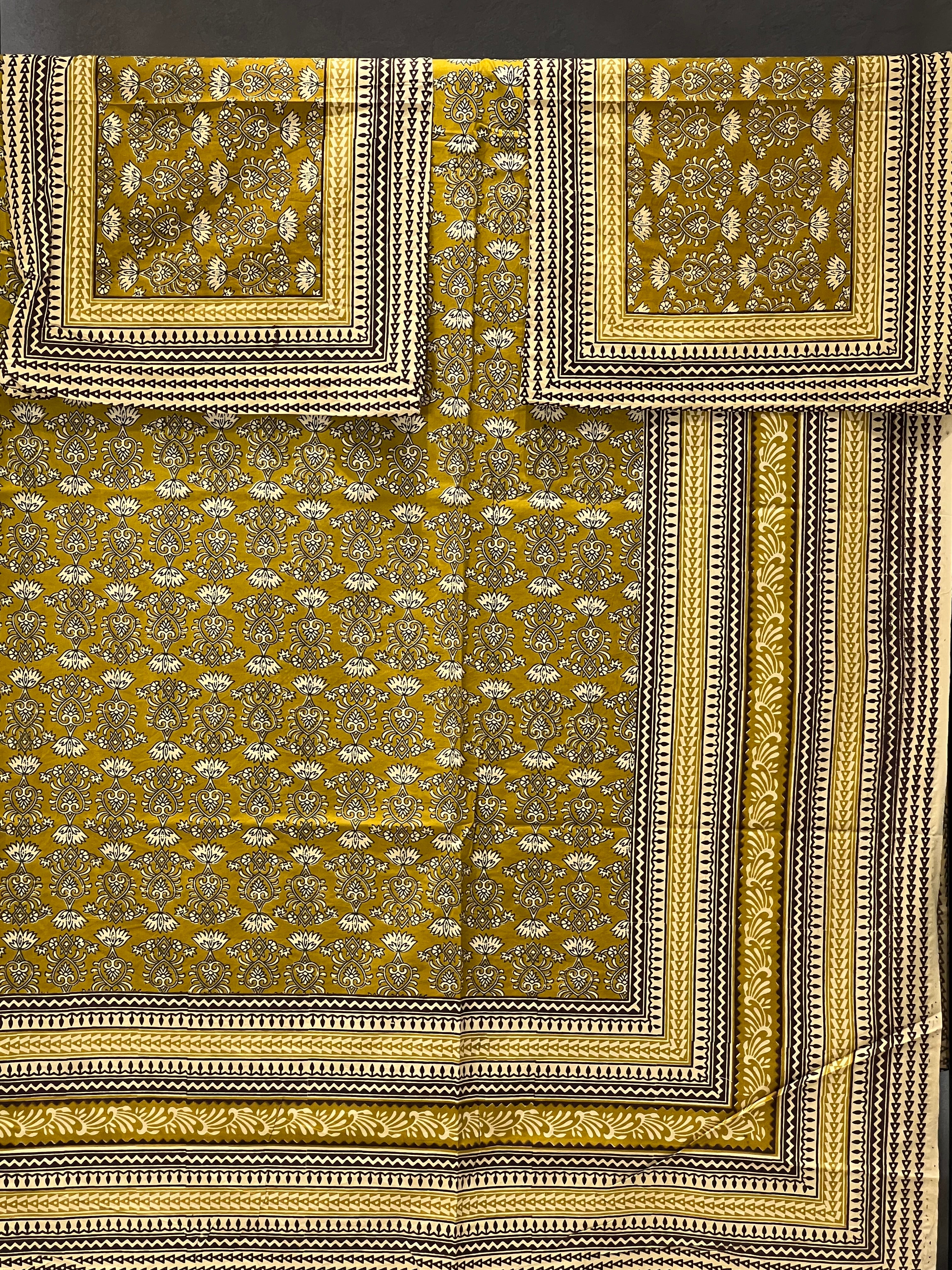 JAIPUR KALAMKARI PRINTED BEDSPREADS-1.21