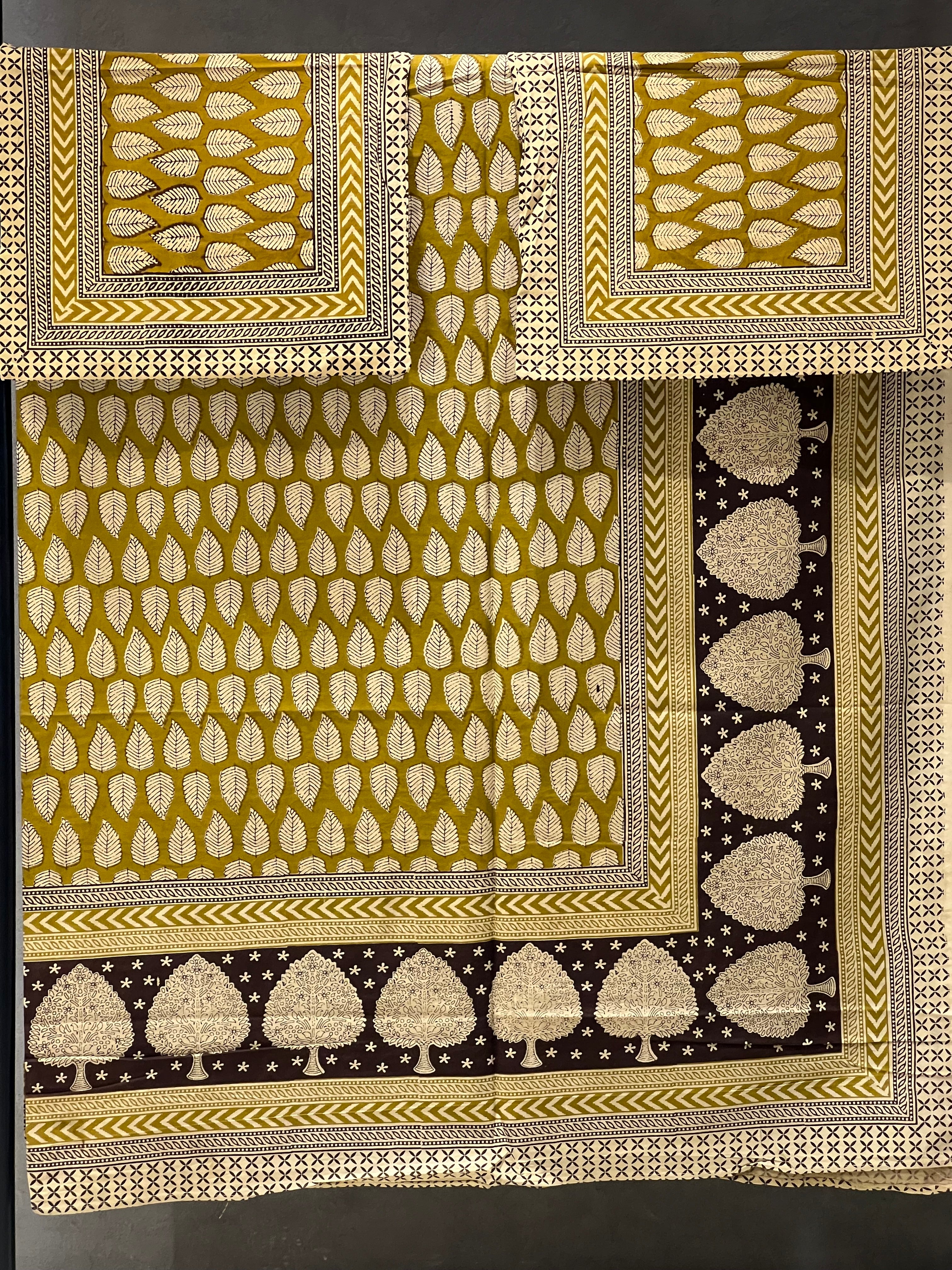 JAIPUR KALAMKARI PRINTED BEDSPREADS-1.12