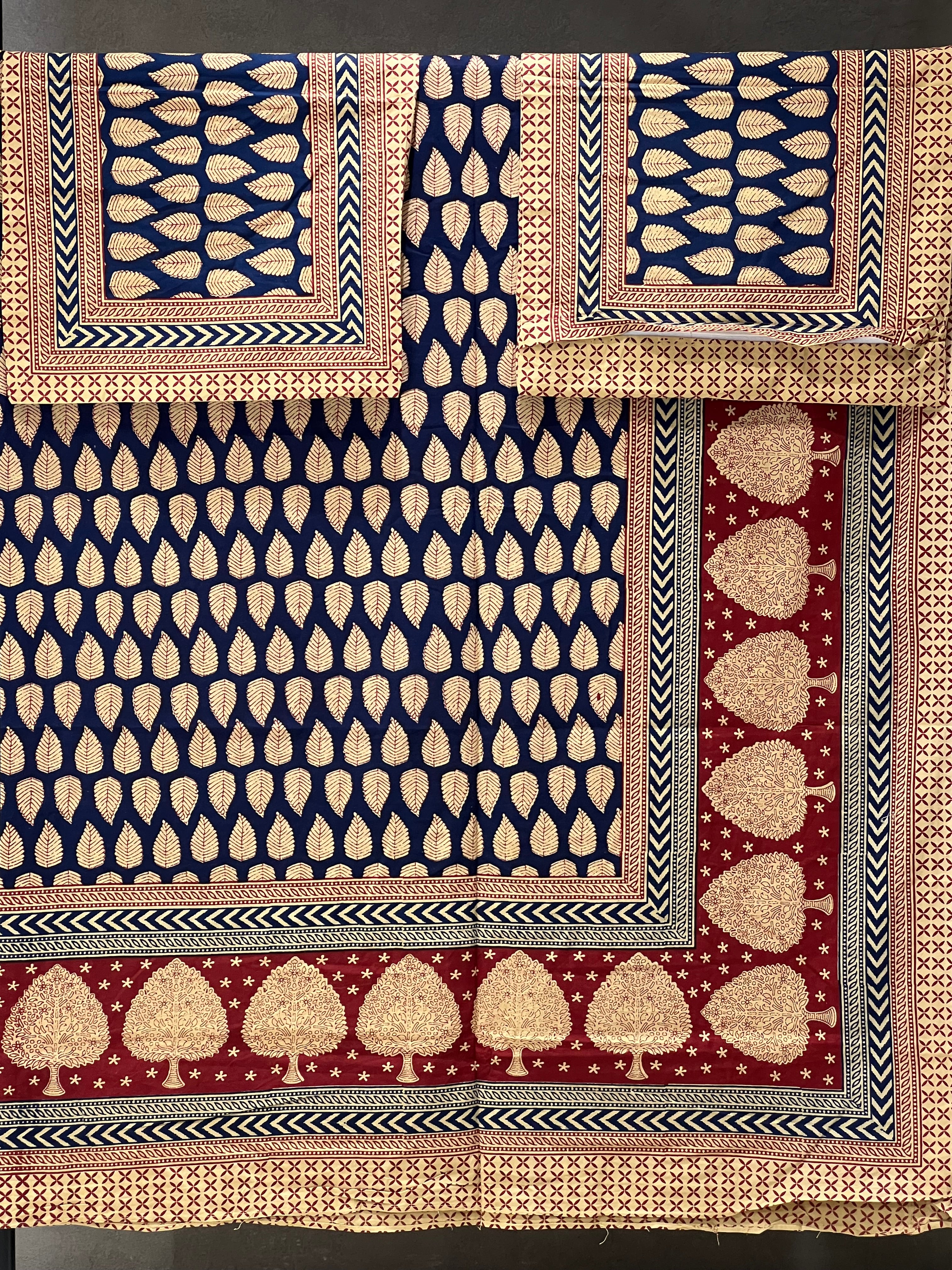 JAIPUR KALAMKARI PRINTED BEDSPREADS-1.11