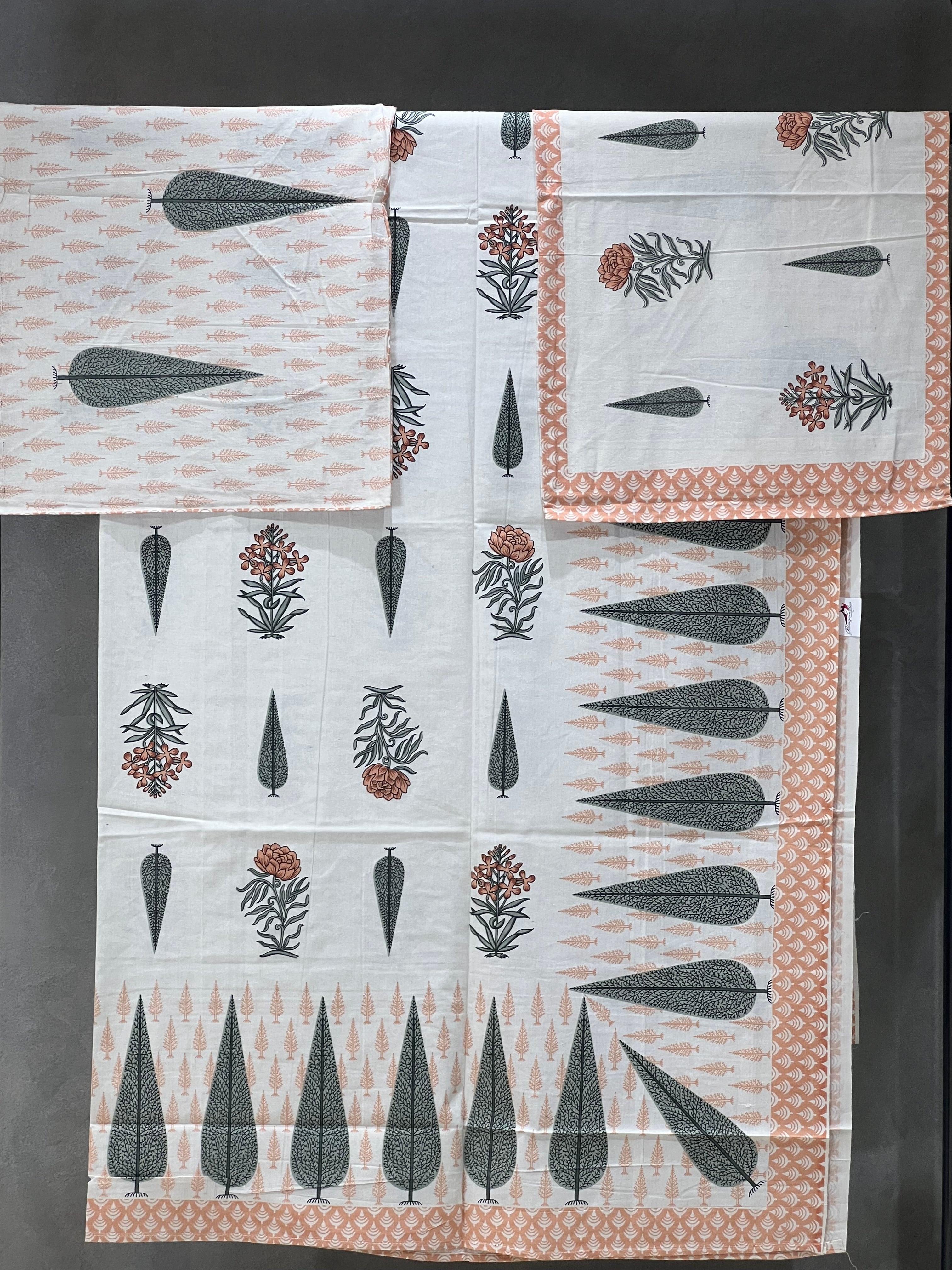 JAIPUR HAND BLOCK PRINTED BEDSPREADS-0.10