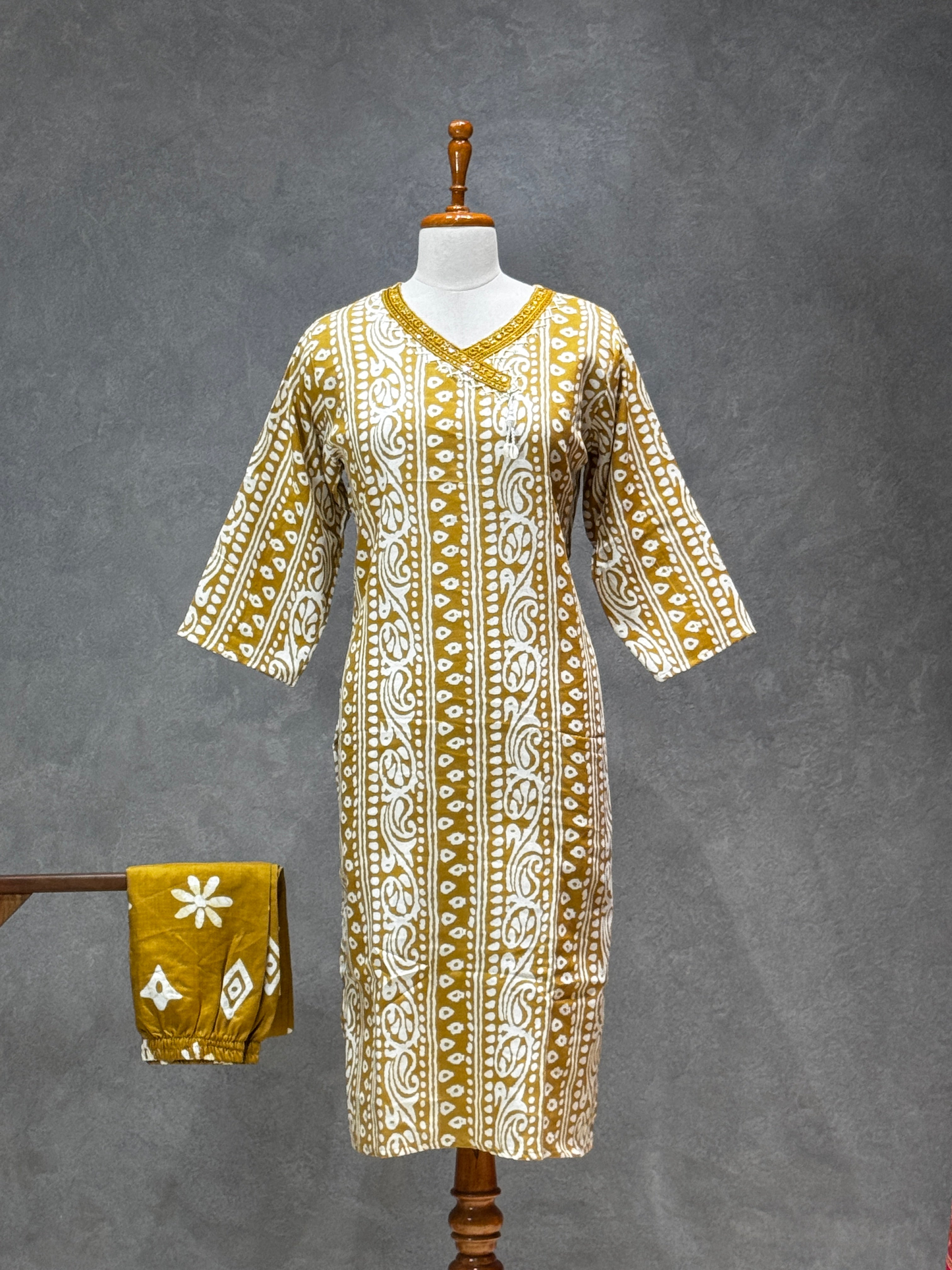 SALWAR SETS (MUSTARD YELLOW)