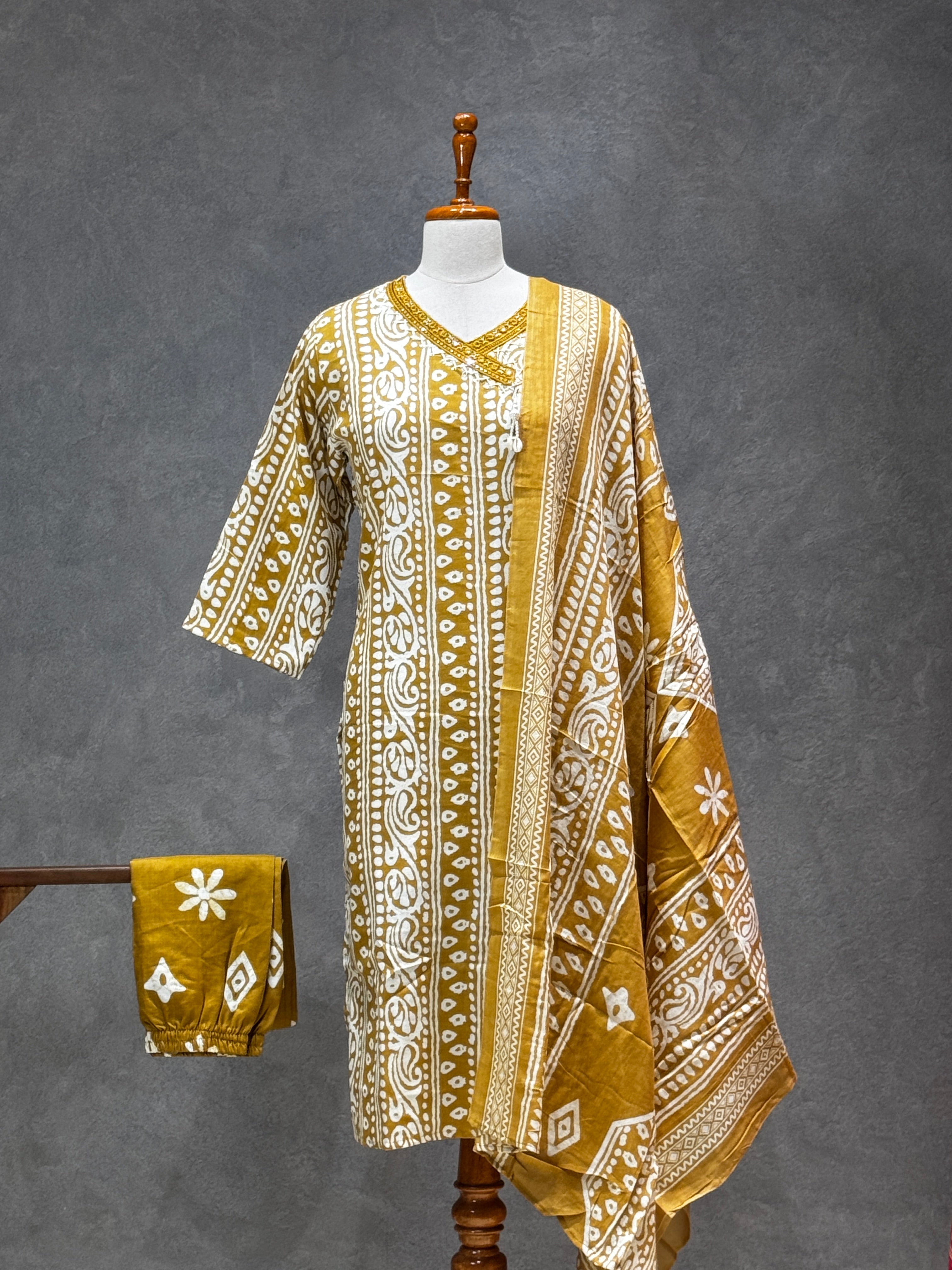 SALWAR SETS (MUSTARD YELLOW)