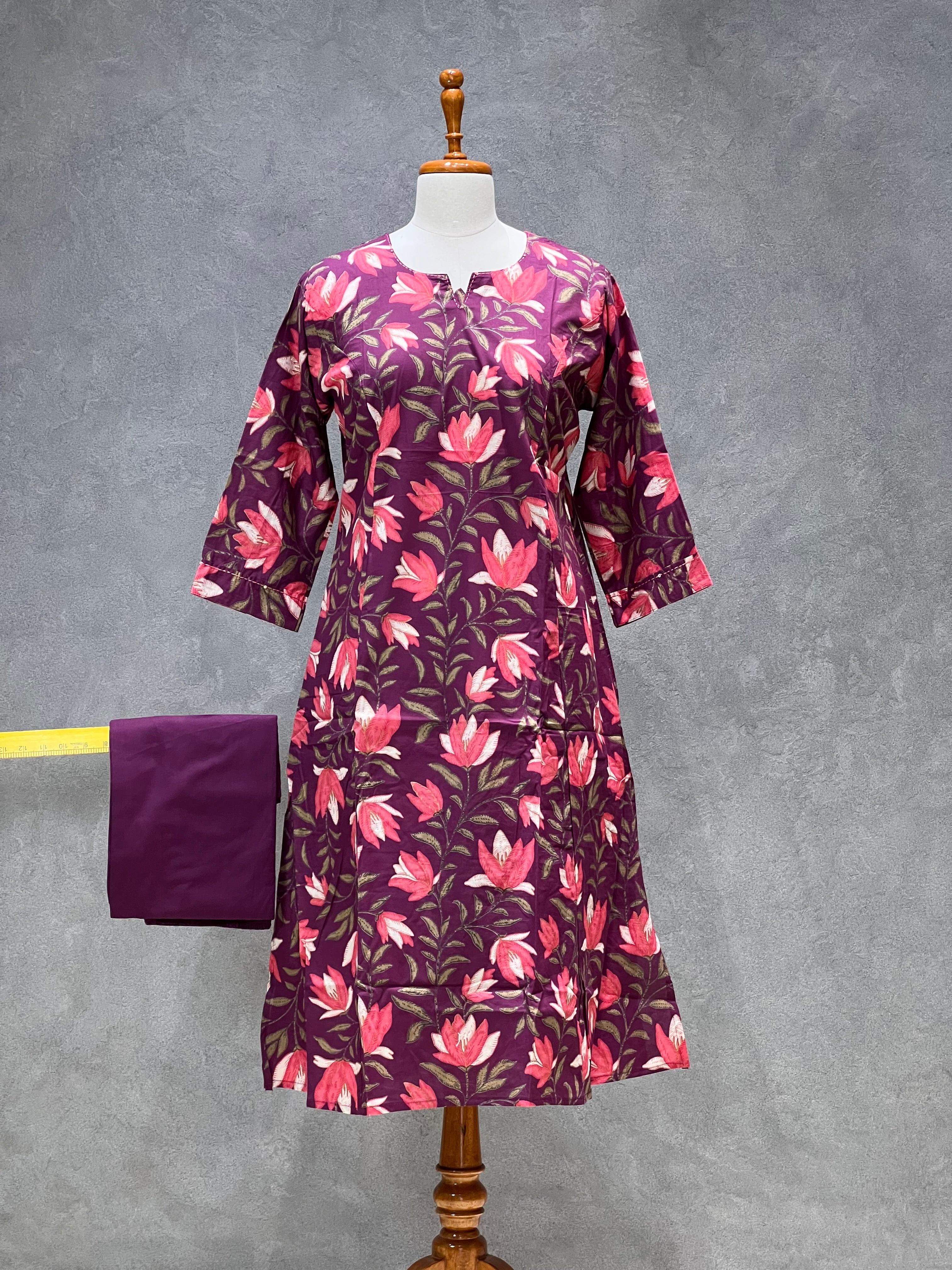 KURINJI FLOWER COTTON SETS 1.1
