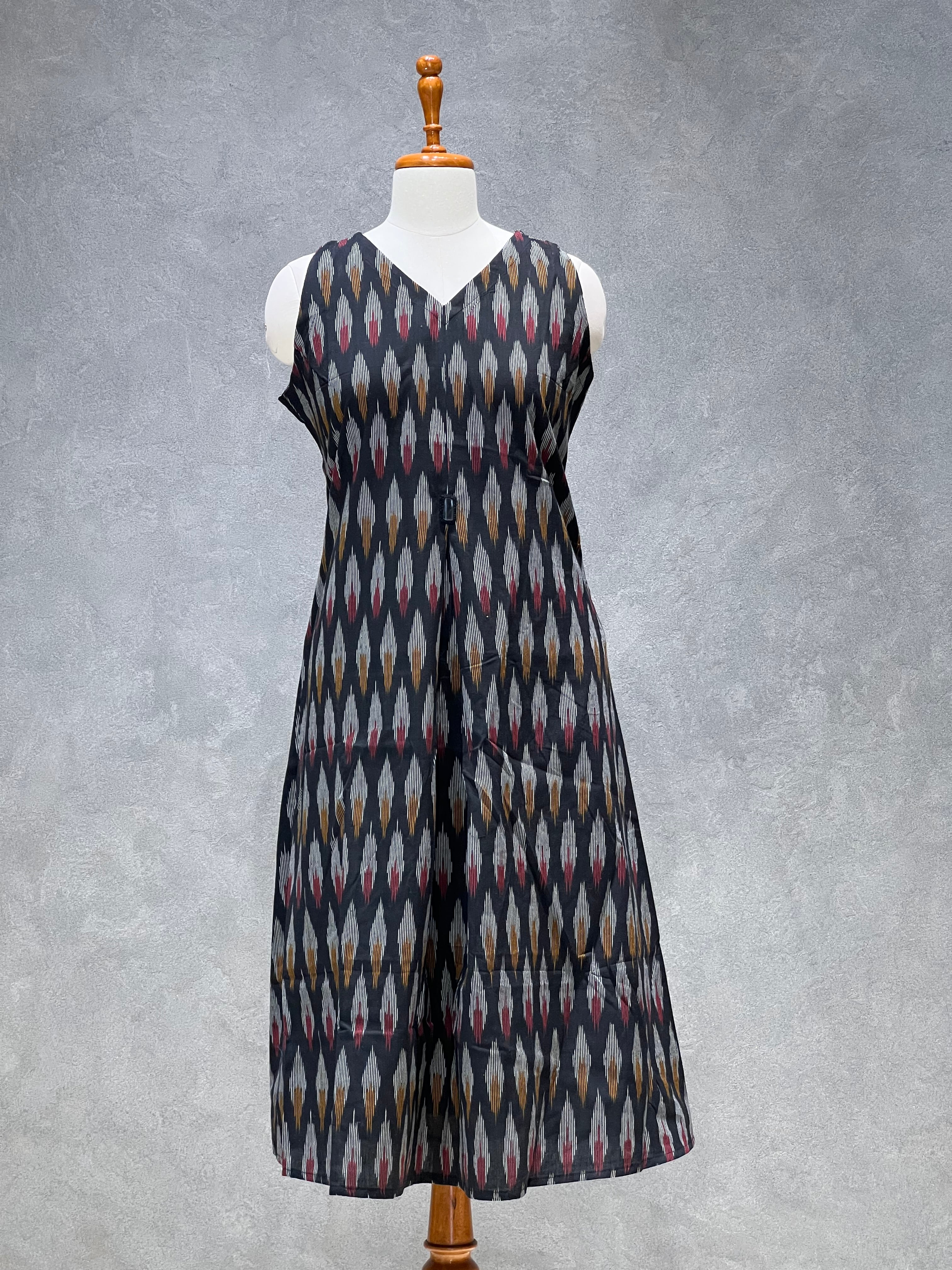 IKKAT KURTI SETS - ZARI