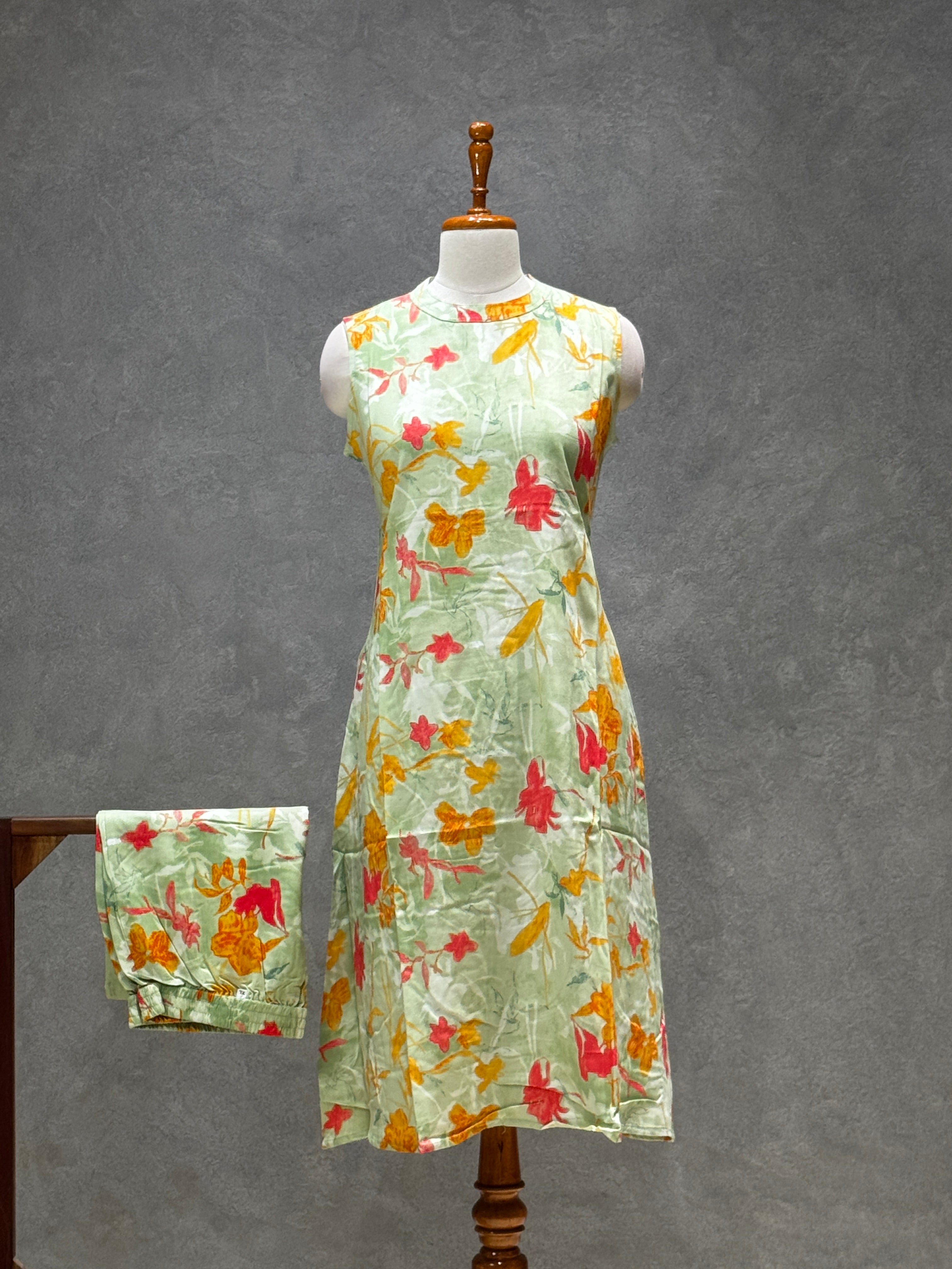 CASUAL WEAR CO-ORD SETS(GREEN)