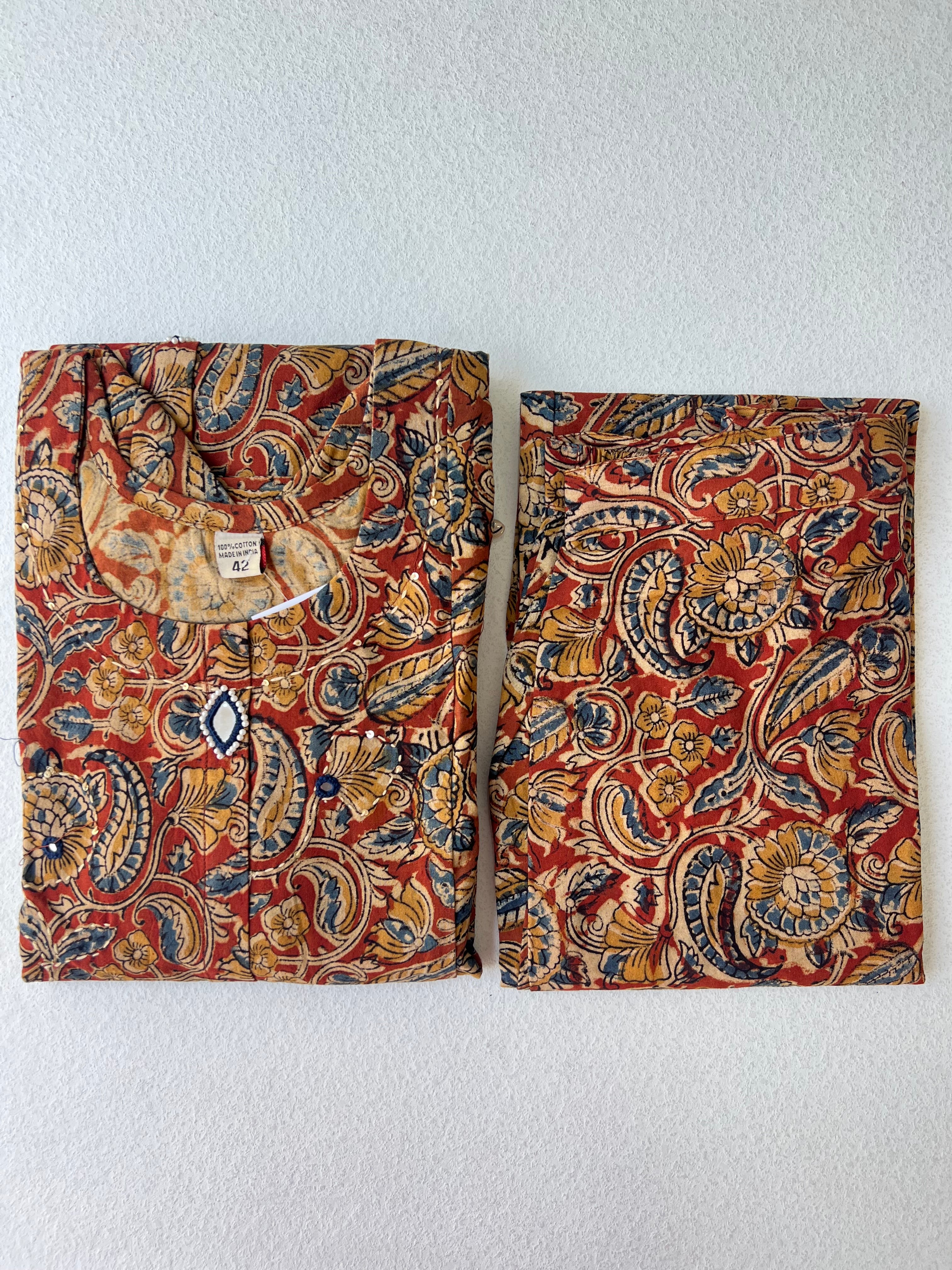 KALAMKARI KURTI SETS 0.6