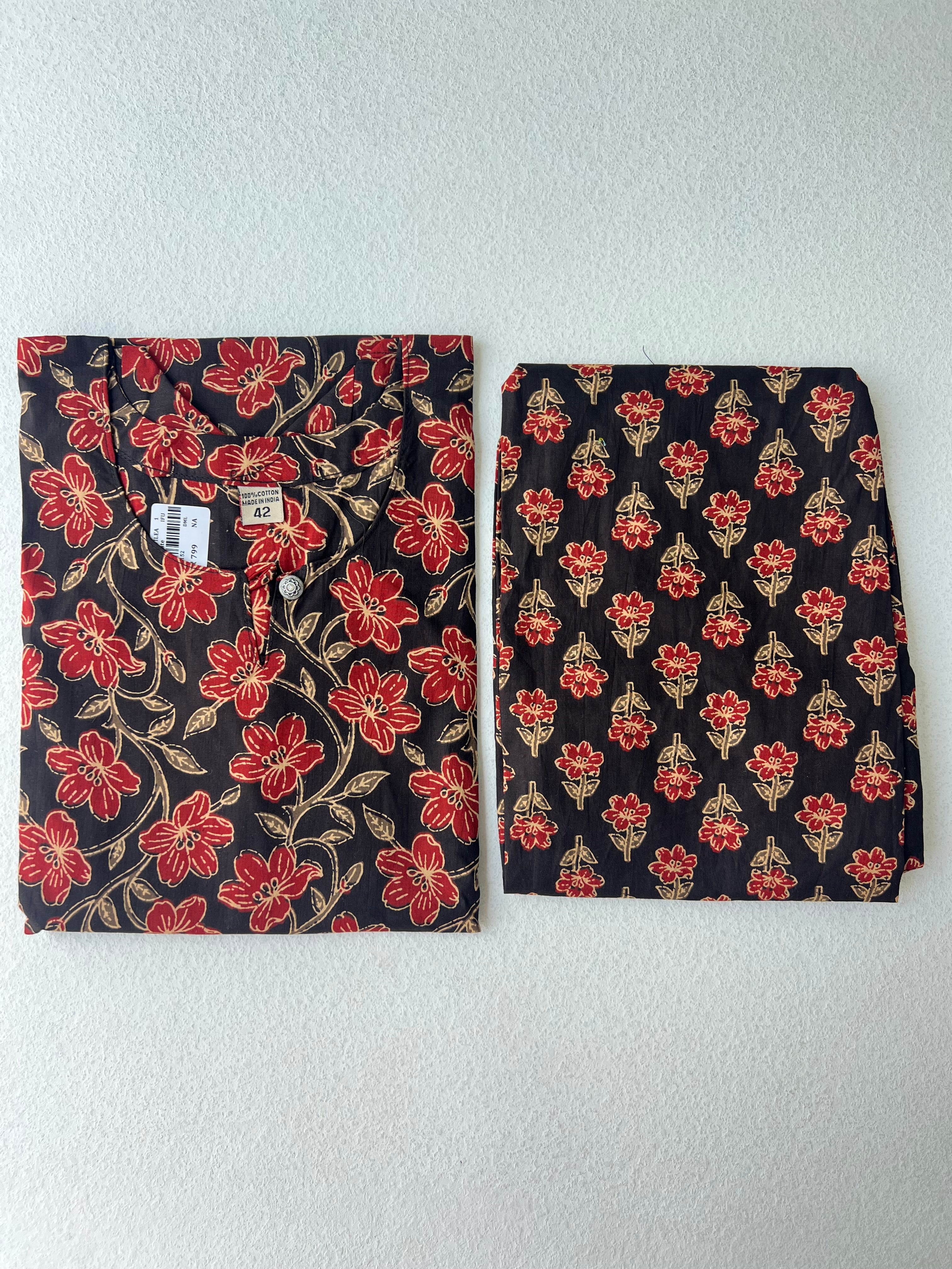 COTTON KURTHA SET 1.0
