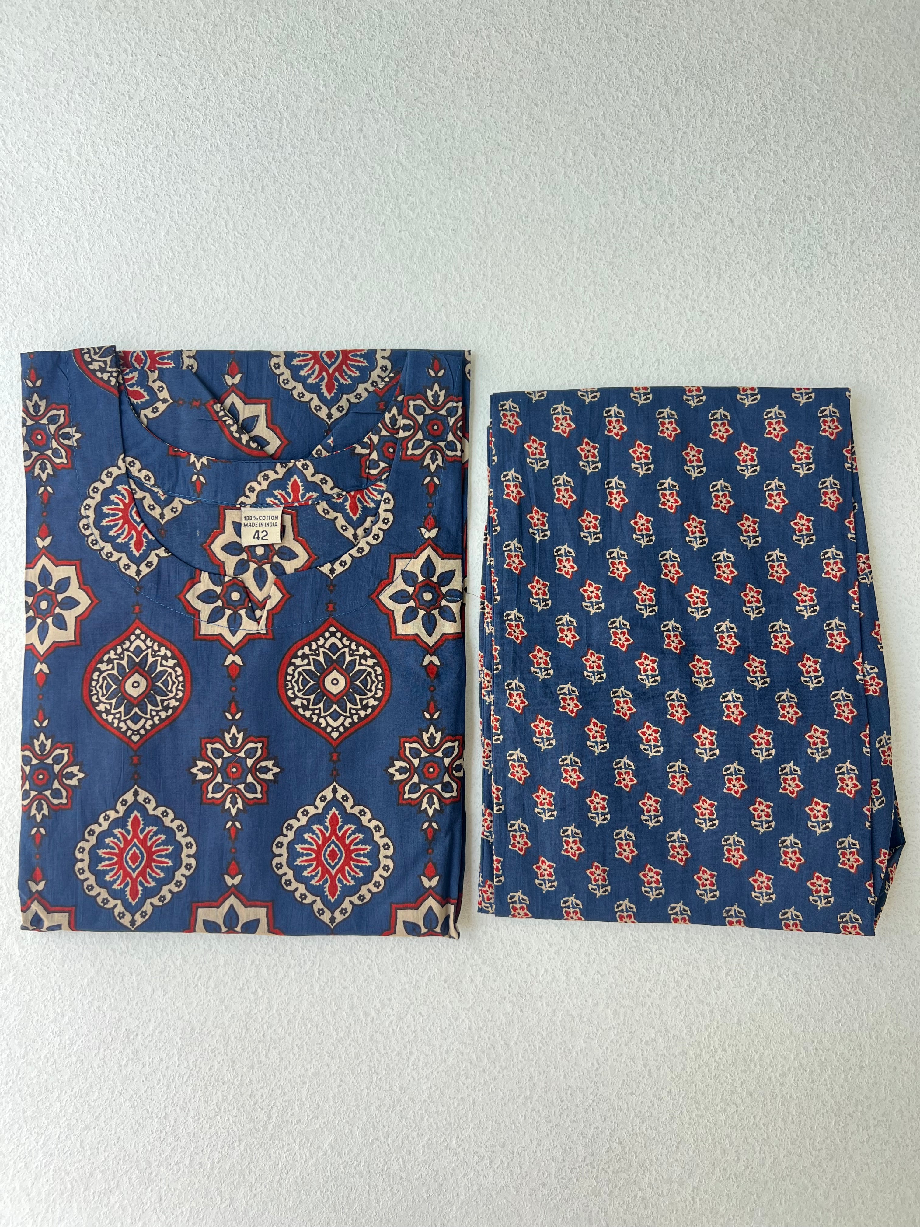 COTTON KURTHA SET 1.5