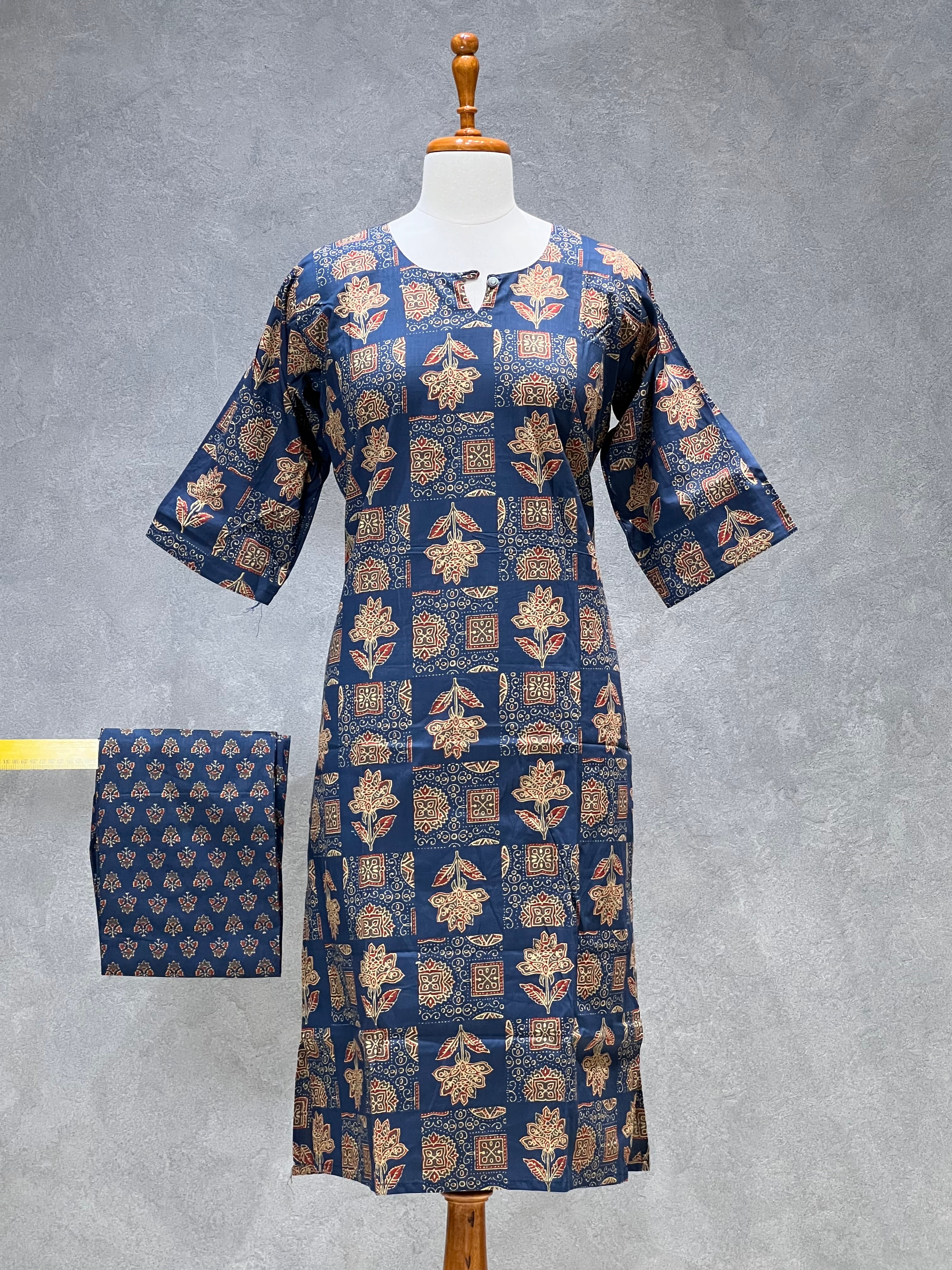 COTTON KURTHA SET 1.7