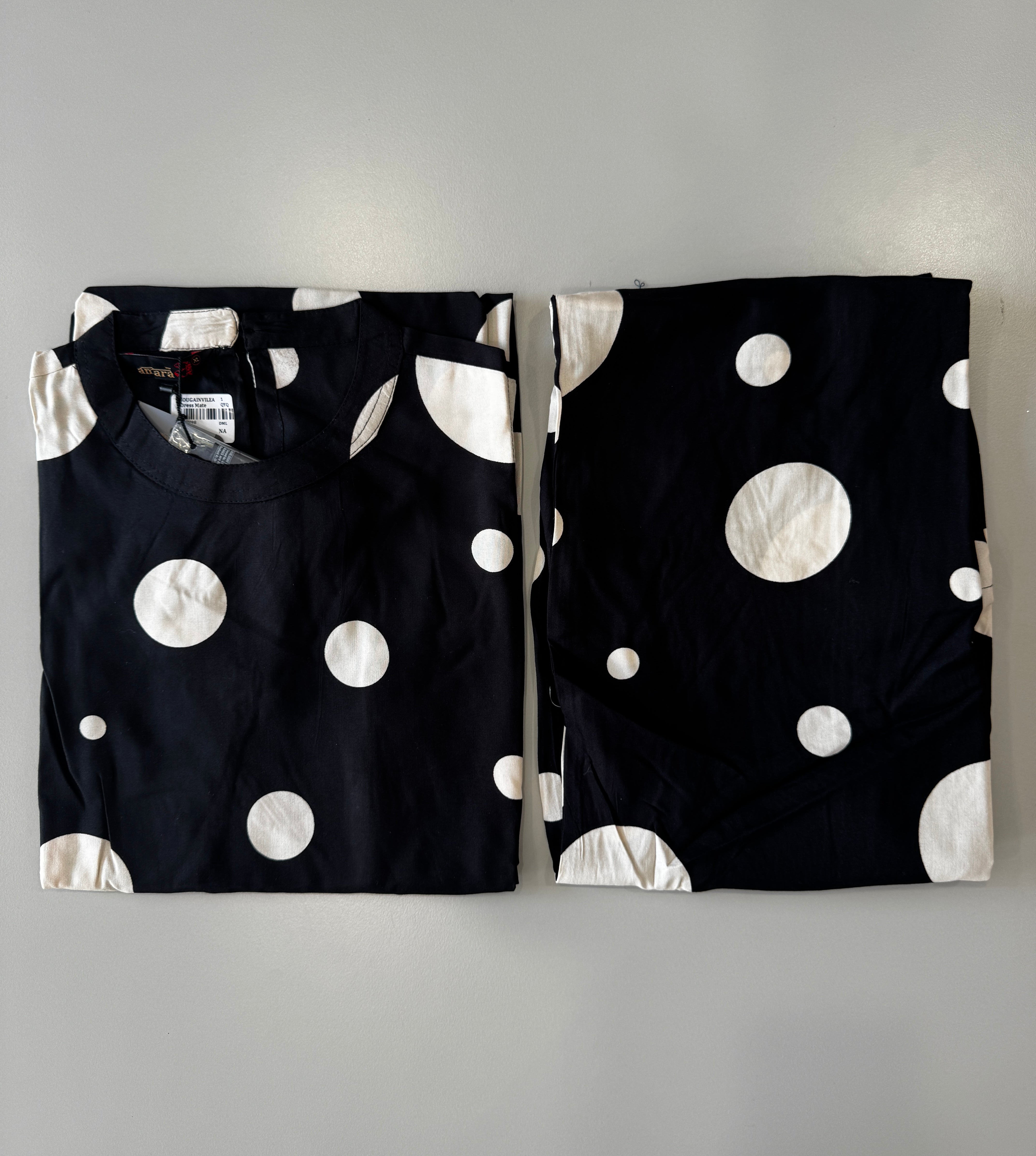 CASUAL WEAR CO-ORD SETS (BLACK)