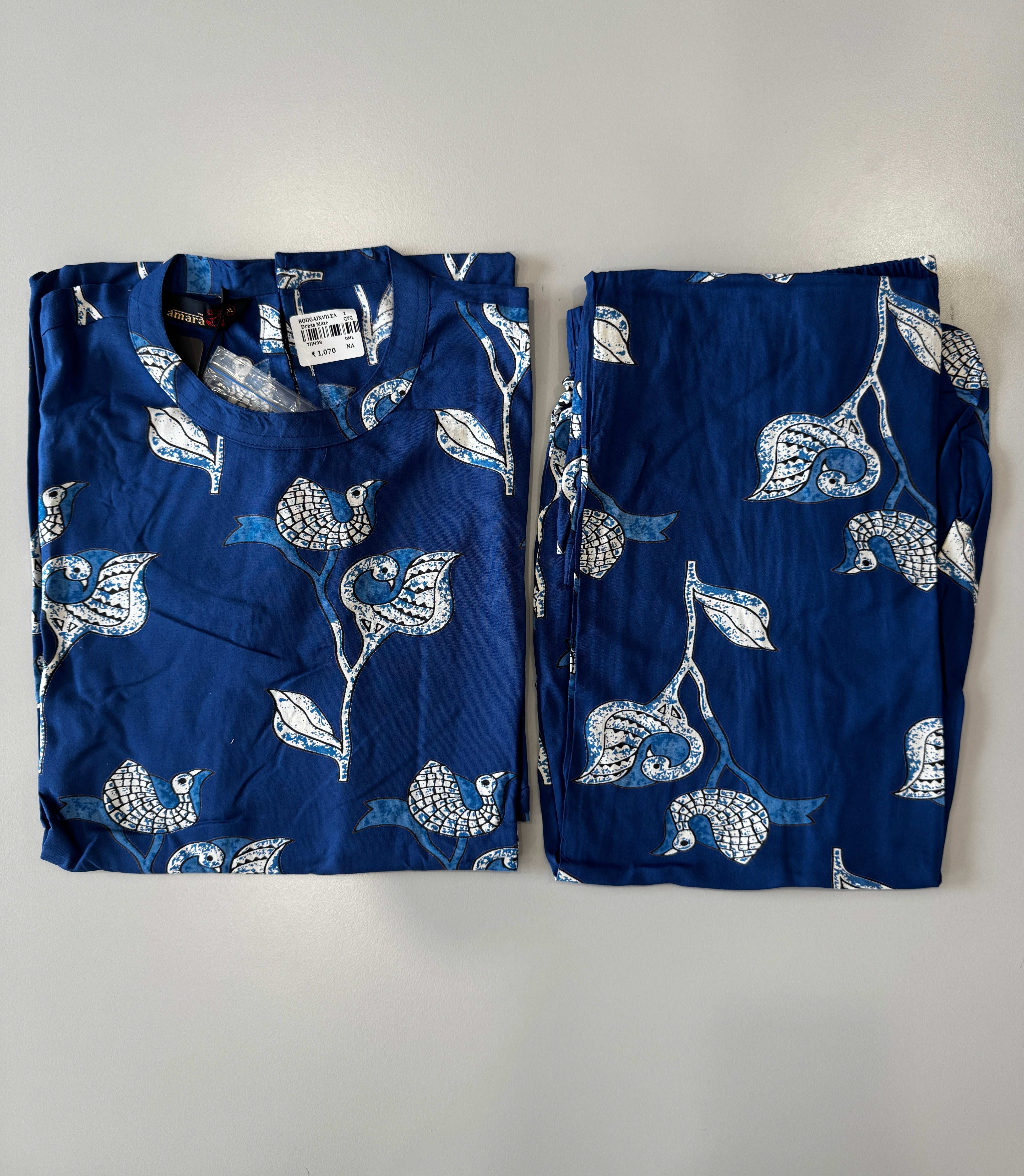CASUAL WEAR CO-ORD SETS(BLUE)