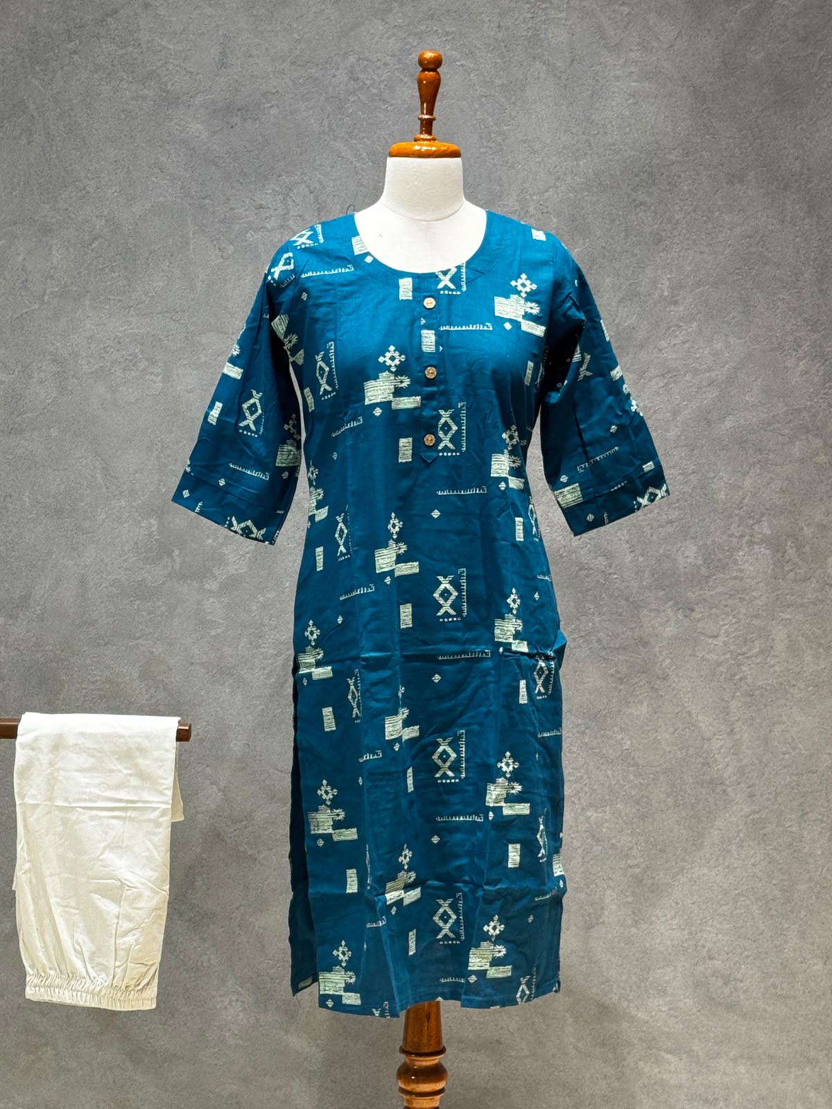 KURTHI SET BLUE
