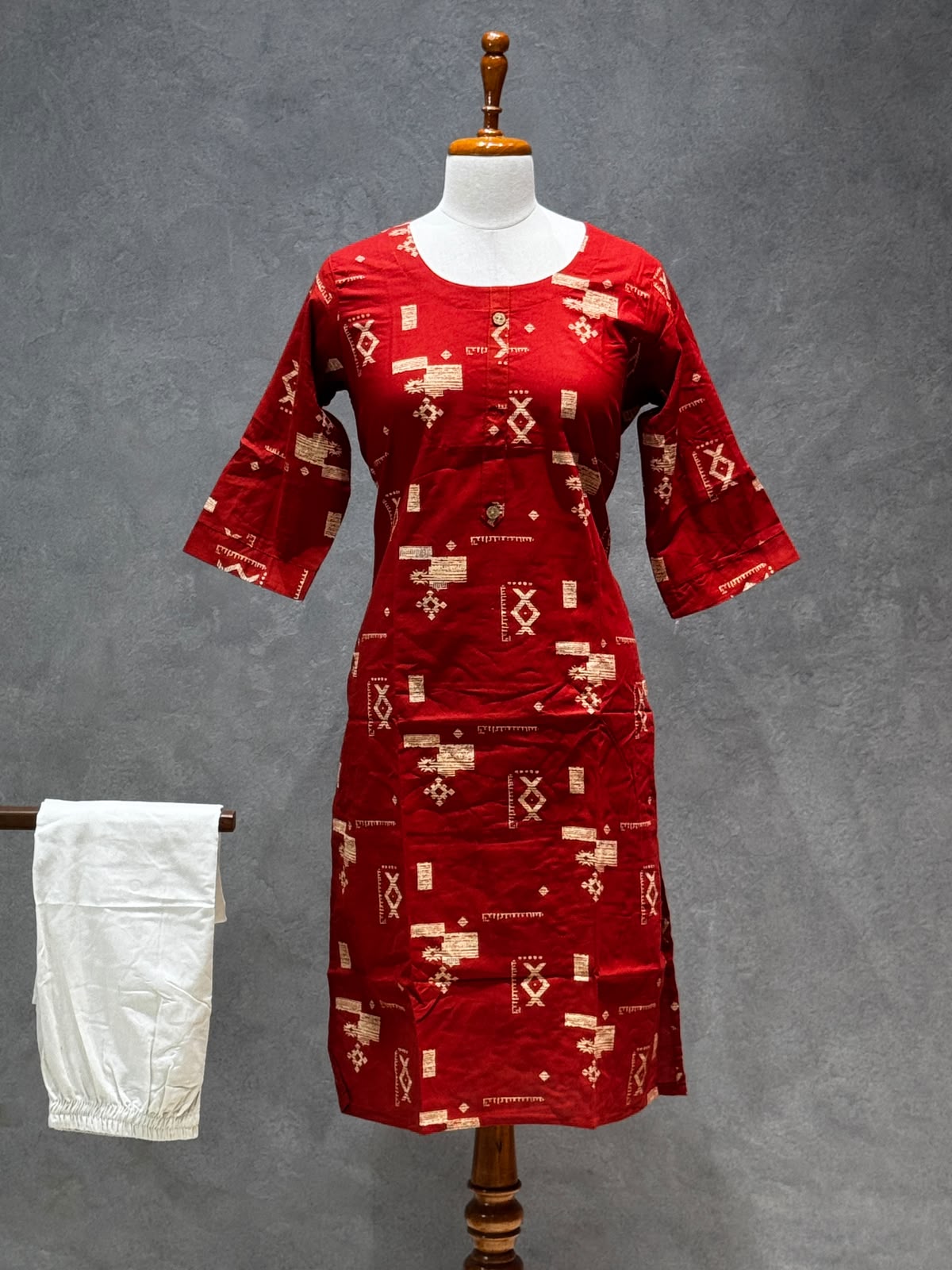 KURTHI SET ORANGE
