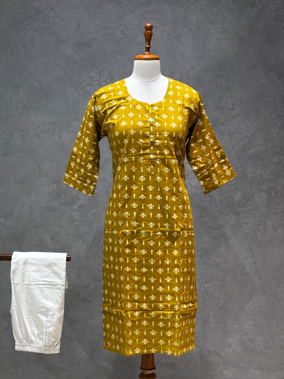 KURTHI SET - YELLOW