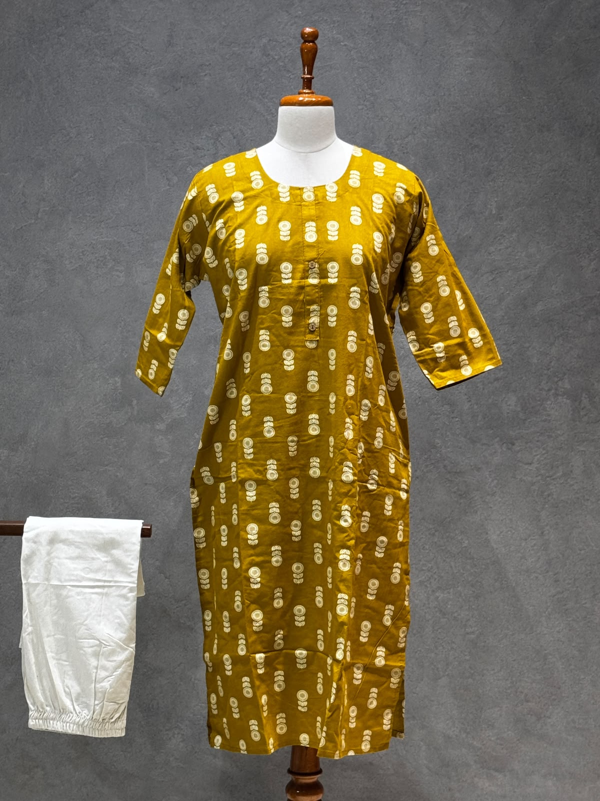KURTHA SET YELLOW