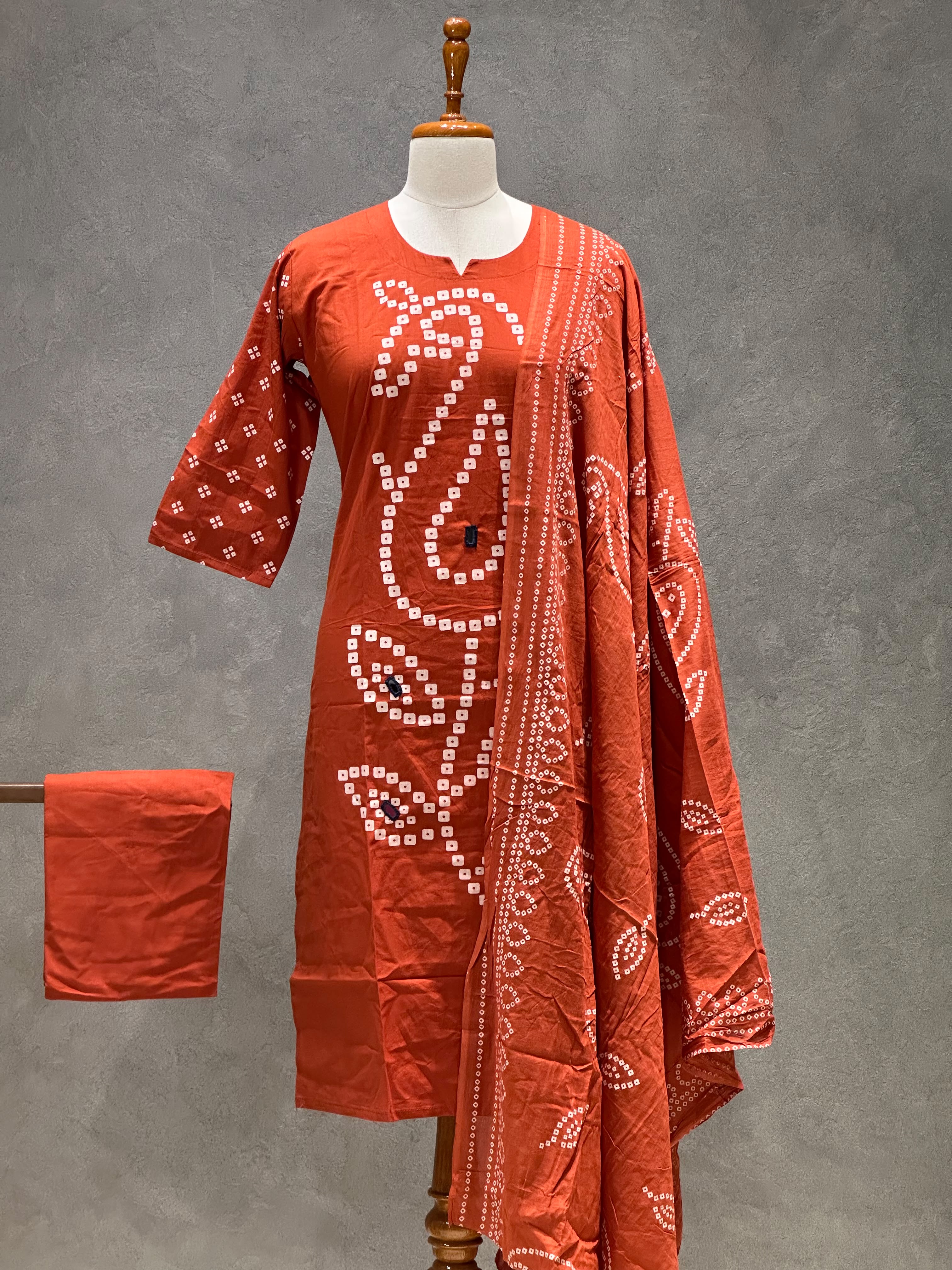 ORANGE SALWAR SET